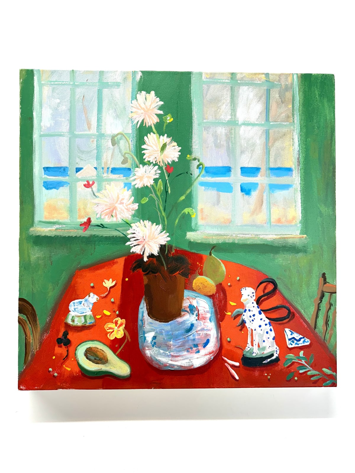 Melanie Parke, Porcelain Red, 2024