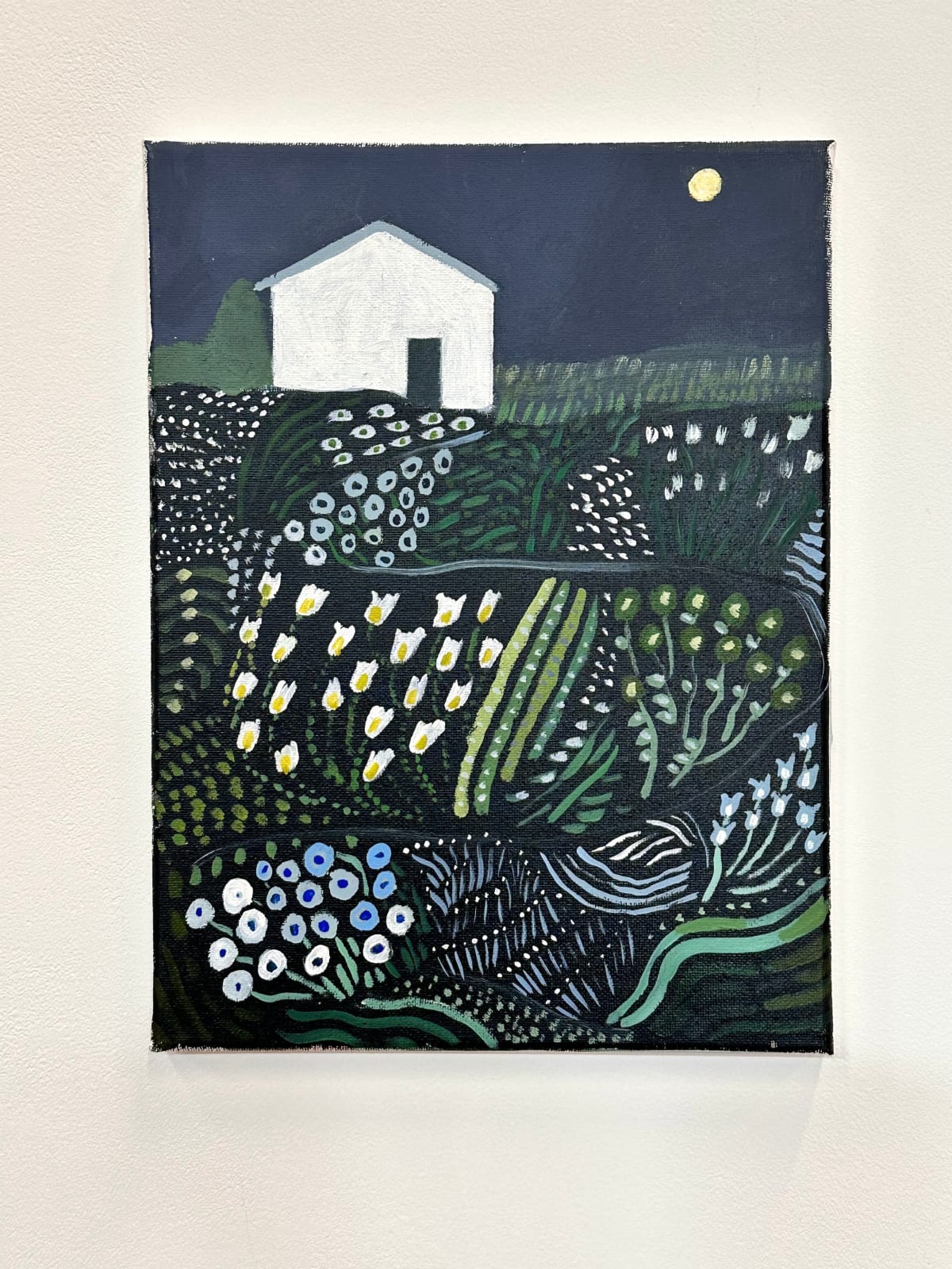 Polly Shindler, Dusk Moon Garden, 2024