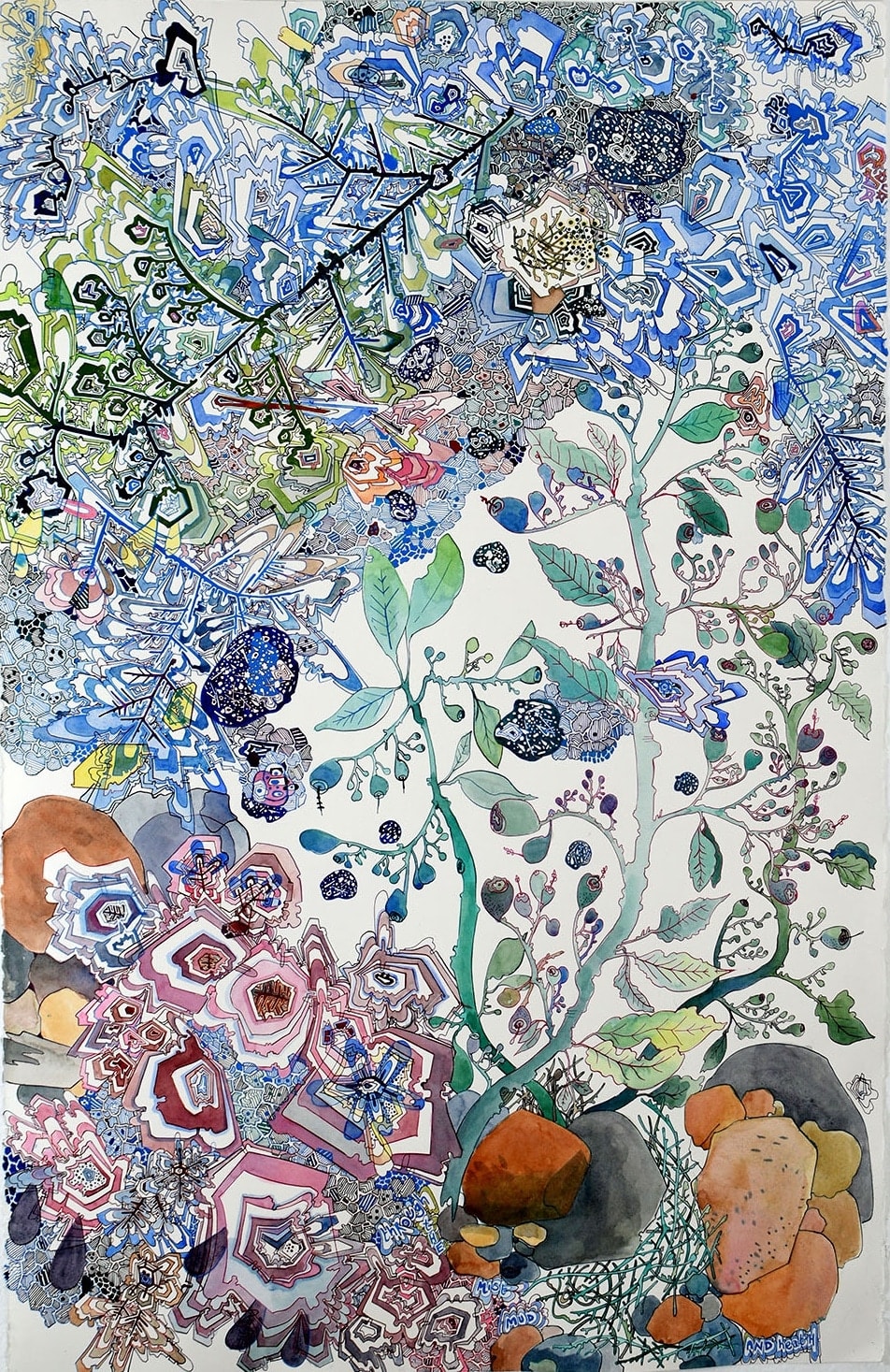 Sarah Morejohn, Beside the Bilberry, 2024