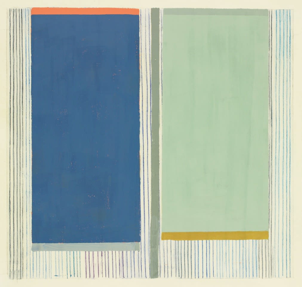Elizabeth Gourlay (estate), Blue aqua, 2020