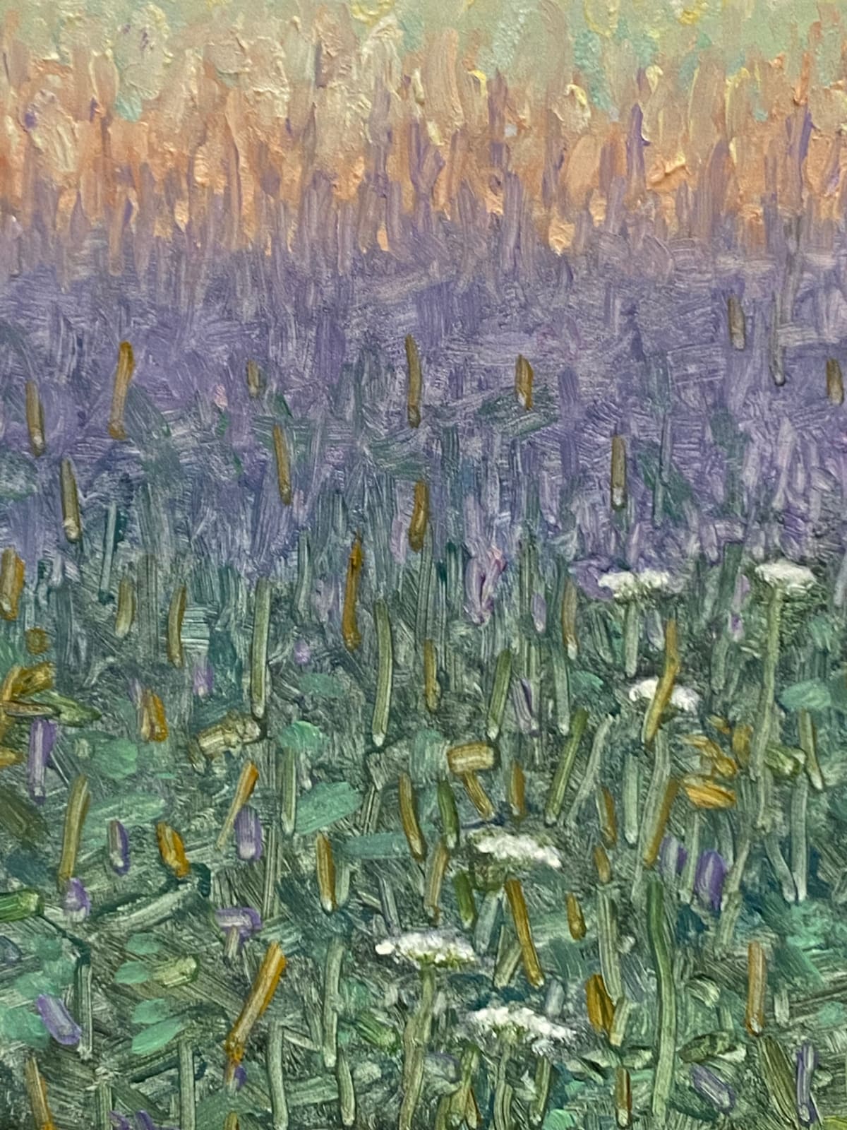 Thomas Sarrantonio, Field Painting August 3, 2022