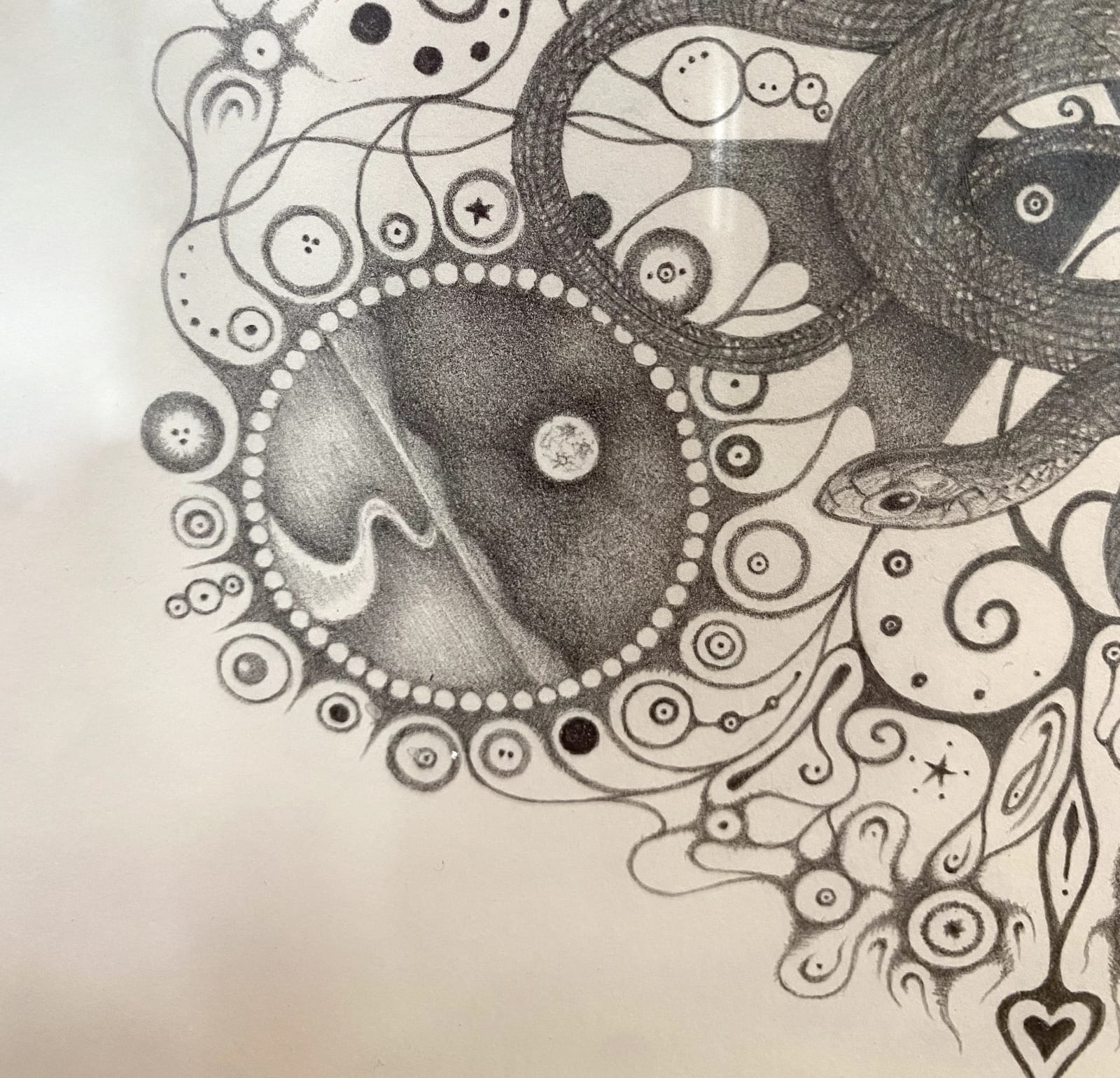 Michiyo Ihara, Snowflakes #120 "Messenger", 2015