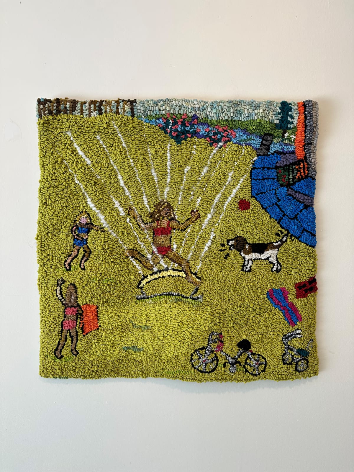 Mary Tooley Parker, Summer in the Burbs 1: Sprinkler, 2022