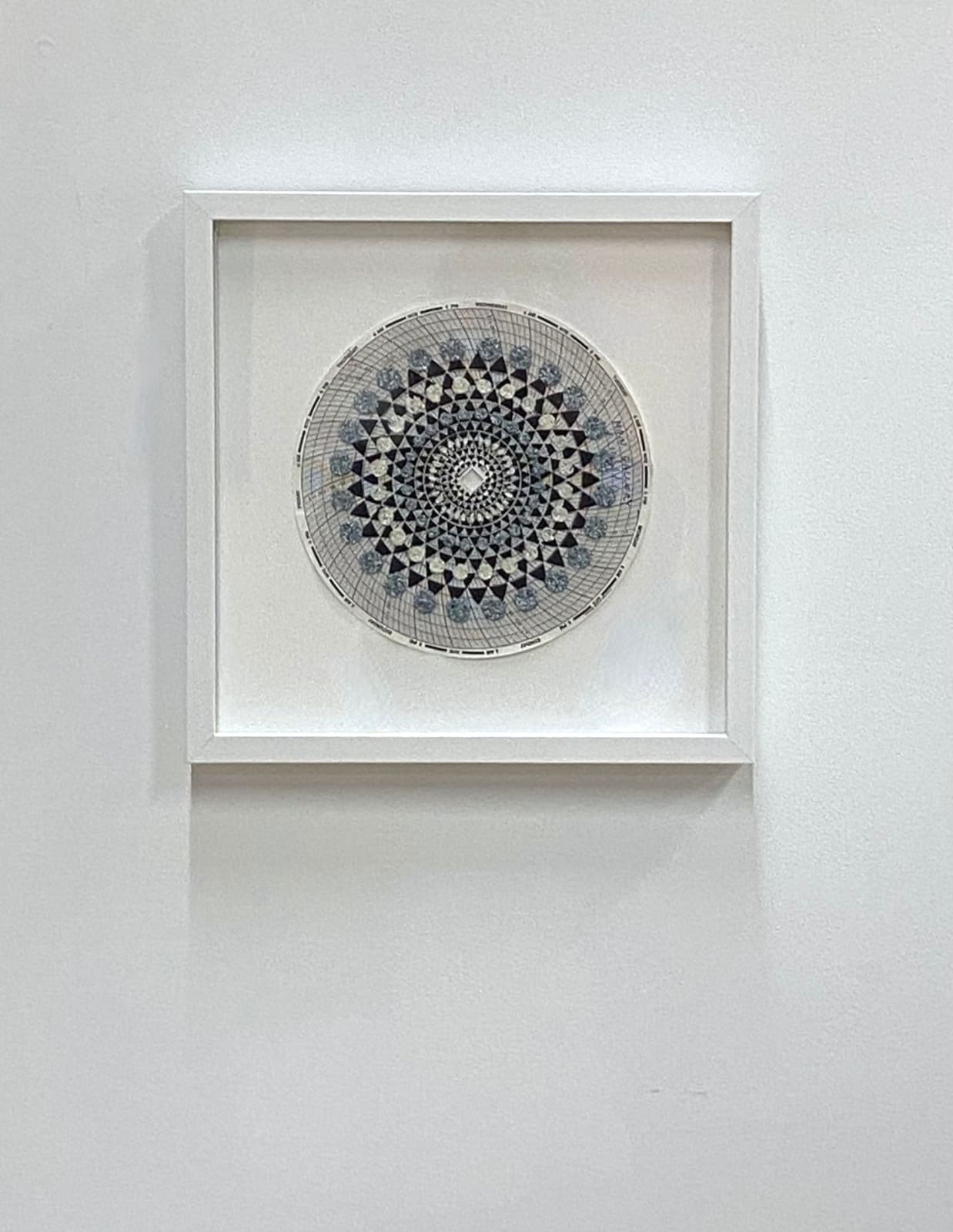 Eleanor White, Untitled (graph mandala) 012 (variation 2), 2020