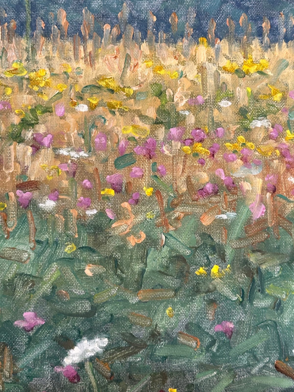 Thomas Sarrantonio, Field Painting August 3, 2023