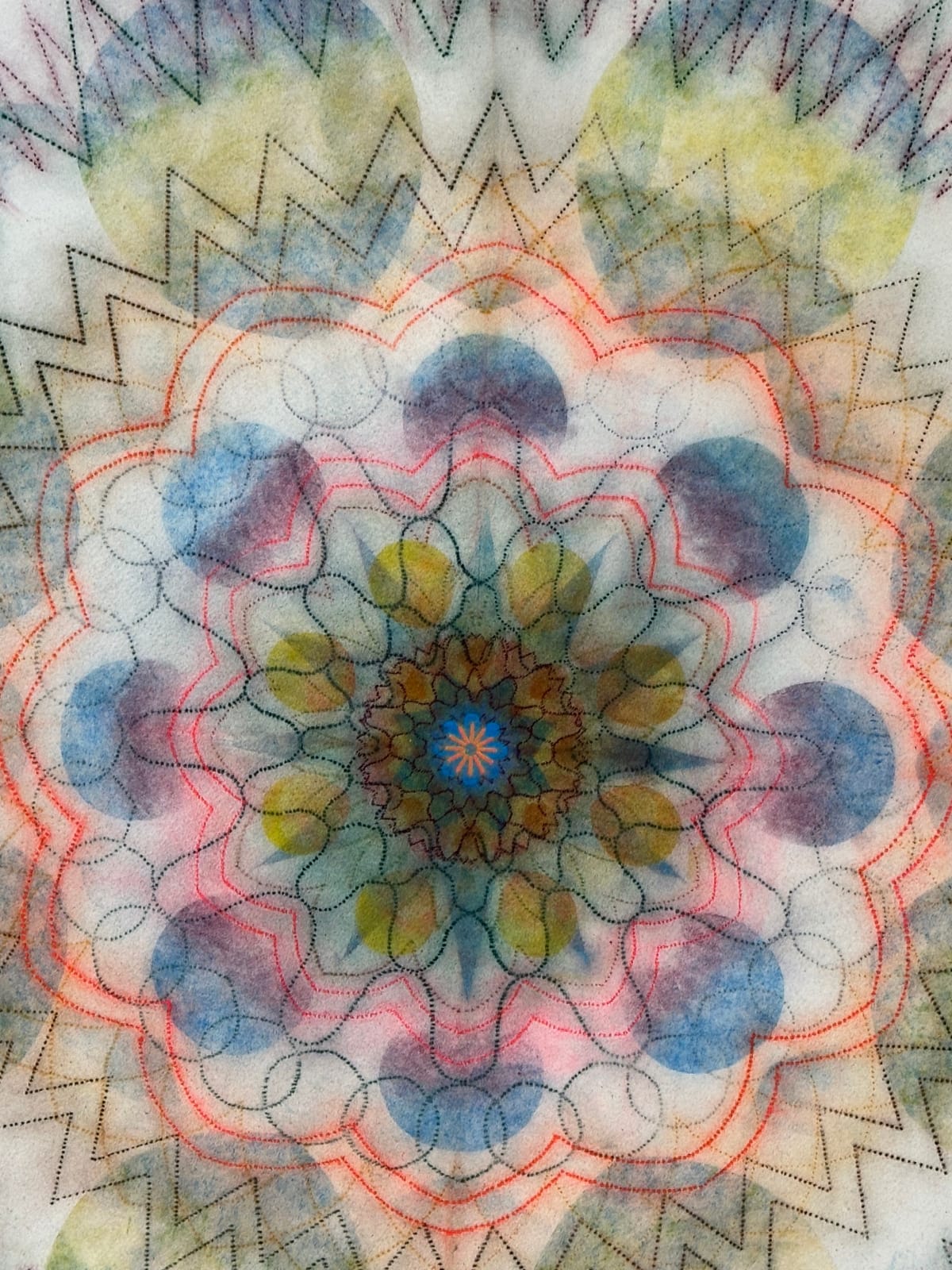 Mary Judge, Watermill Pinwheel W11, 2023