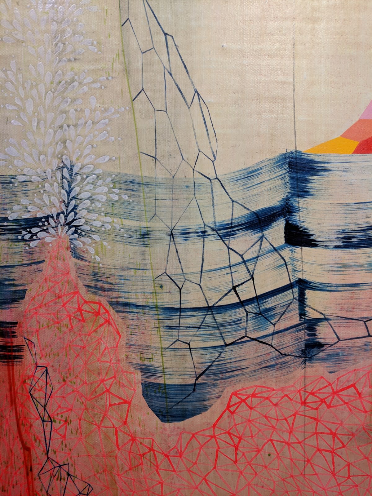 Gabe Brown, Neon Mountain, 2018