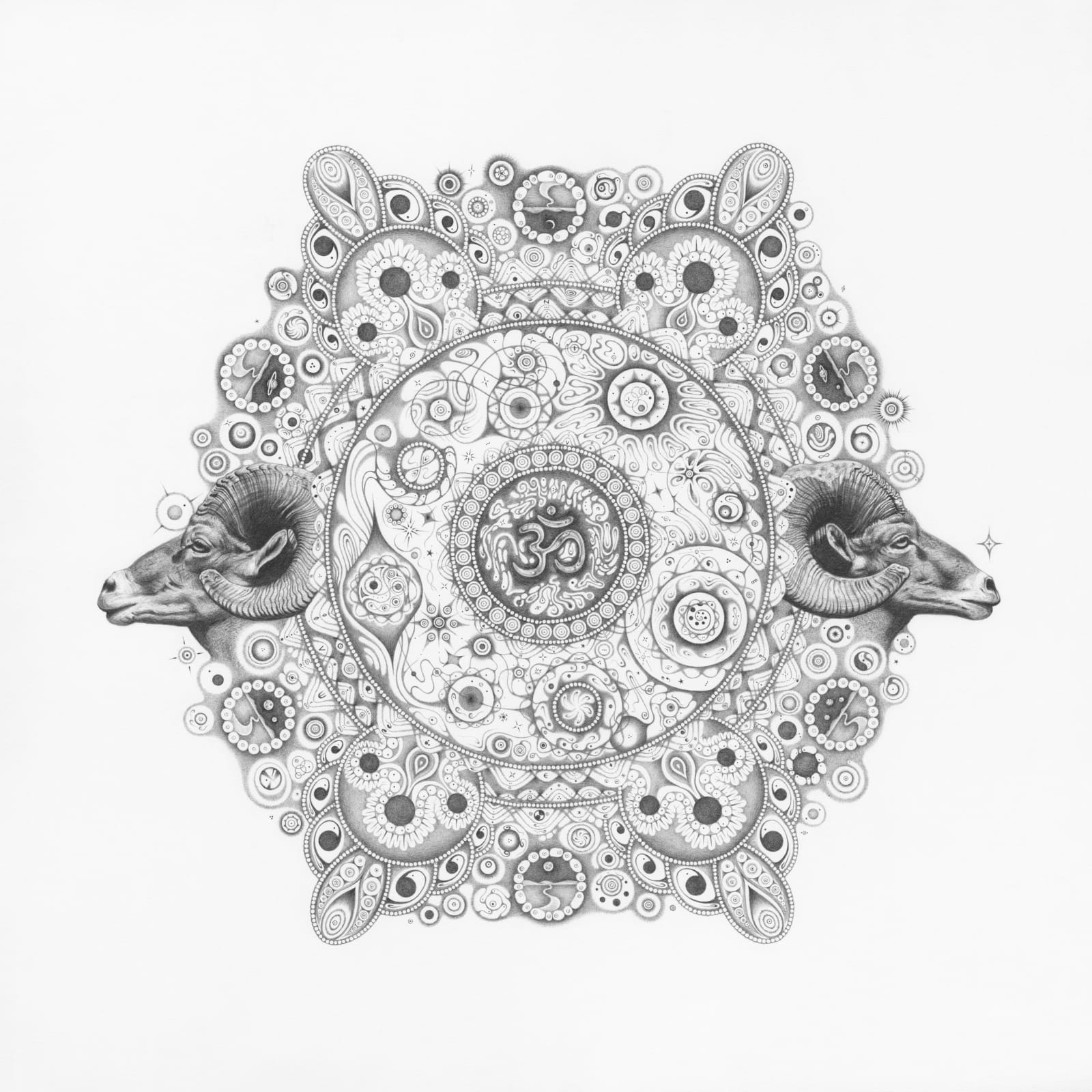 Michiyo Ihara, Snowflakes #154 "Inward Harmony", 2017