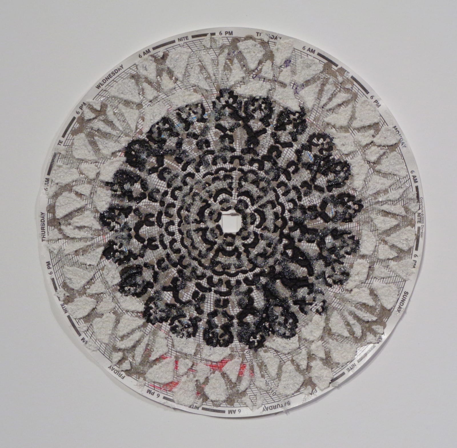 Eleanor White, Graph Mandala 003, 2018