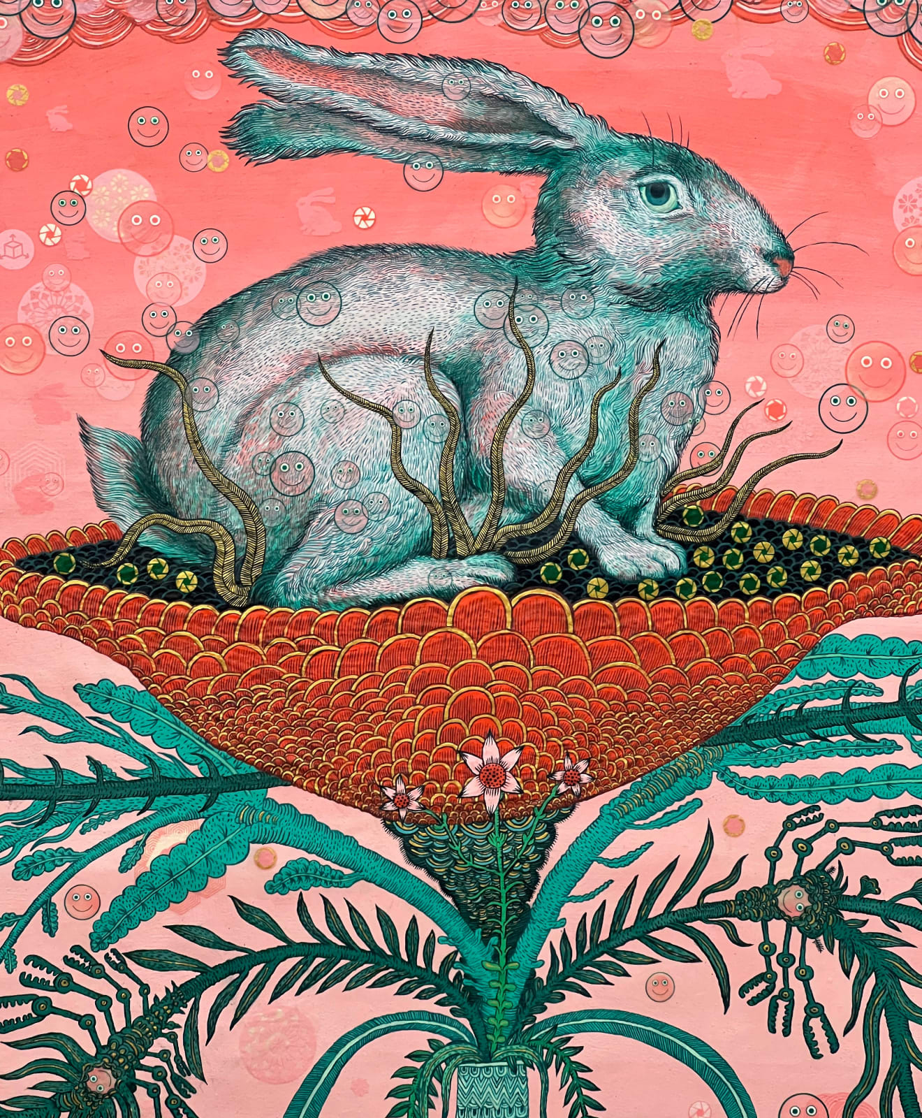 Peter Hamlin, Rabbit Hole Singularity, 2023
