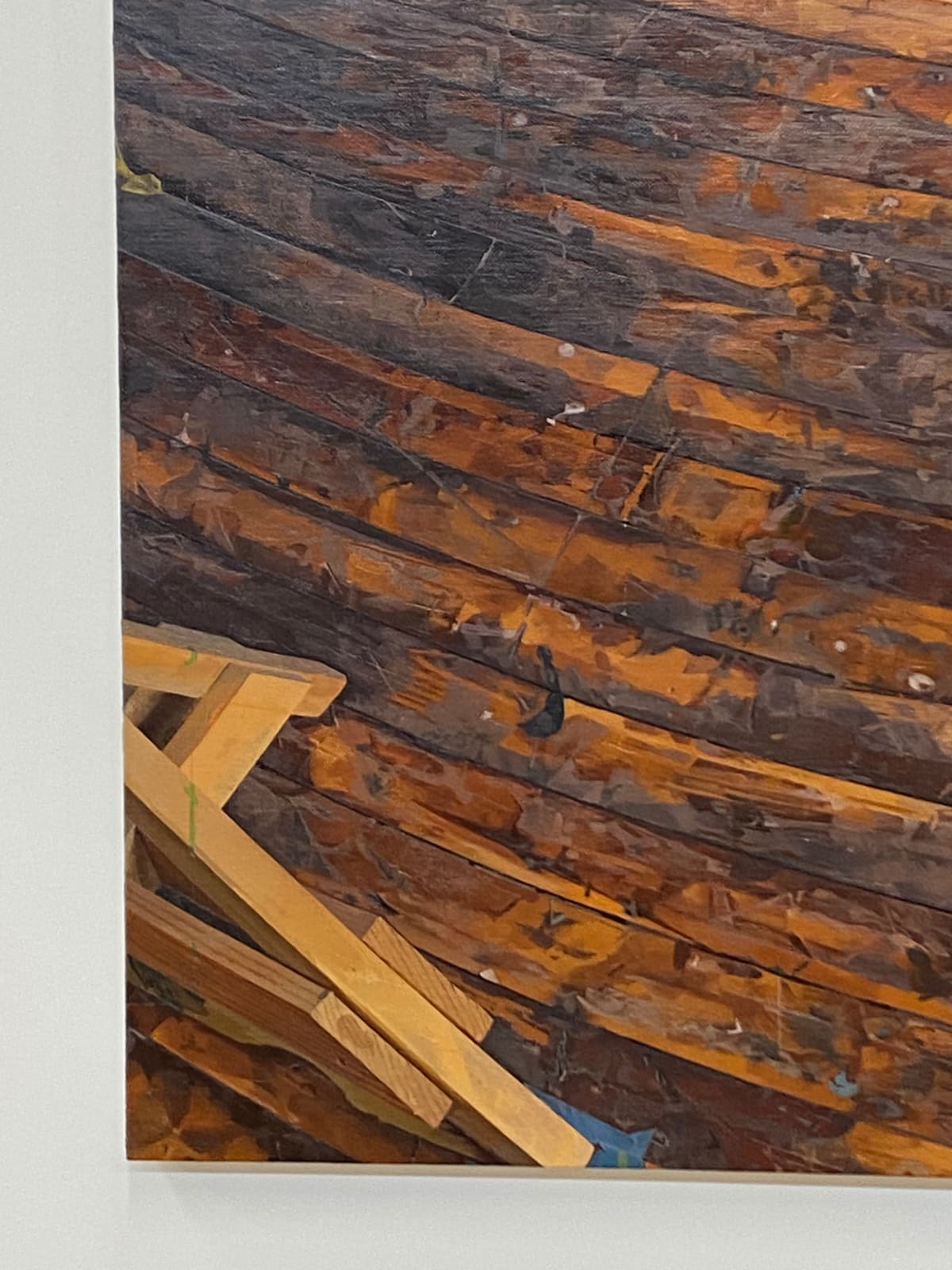 Brett Eberhardt, Studio Corner and Floor, 2018-'20