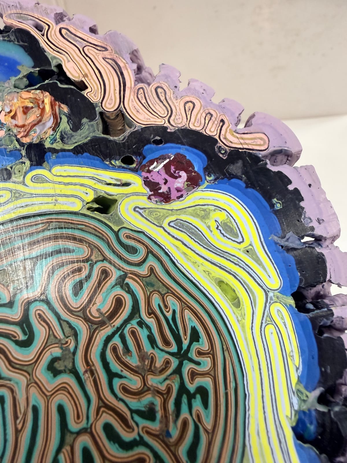 Laura Moriarty, Pink Meteorite, 2025