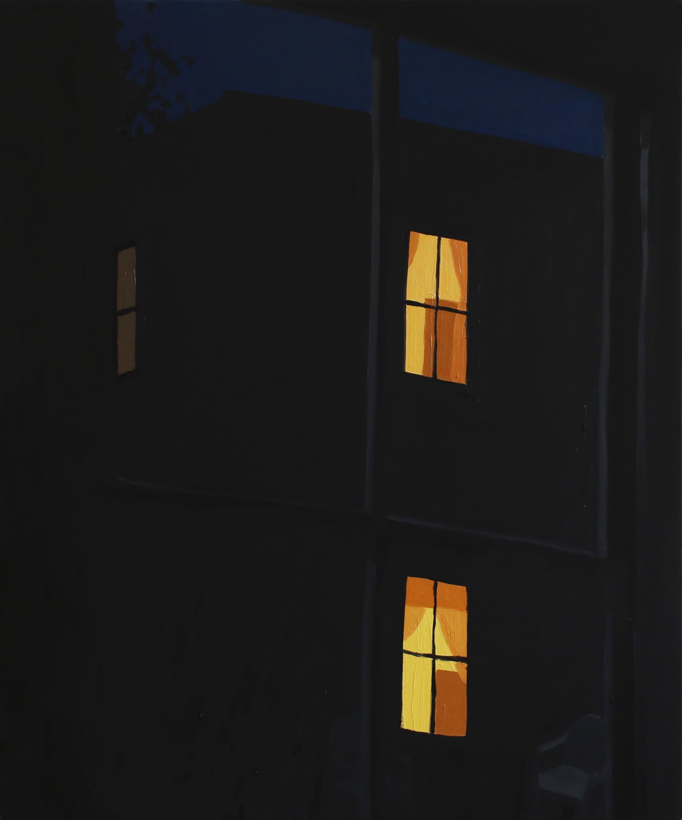 Sophie Treppendahl, Night Window, 27th Street, 2020