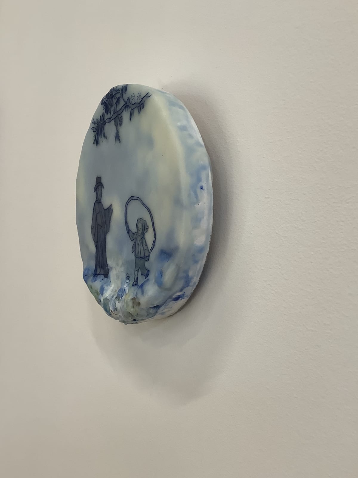 Cecile Chong, Jump In (in blue), 2019
