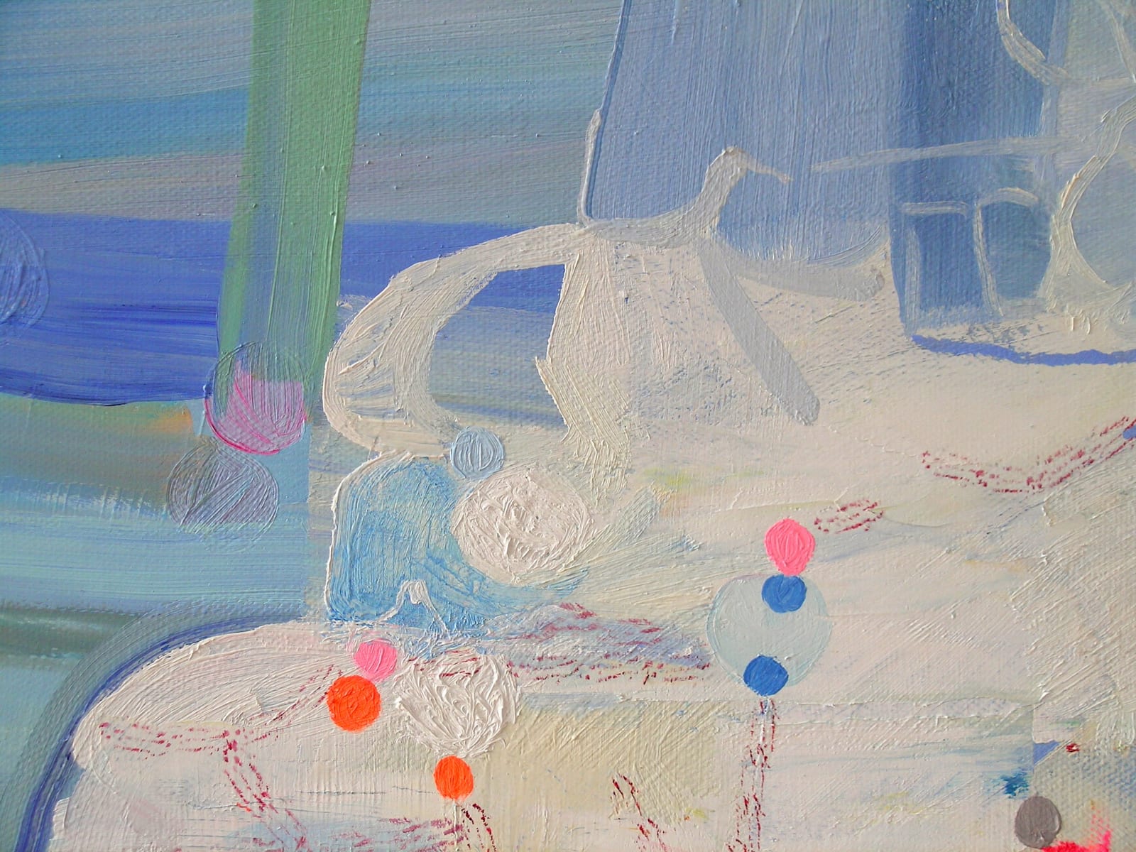 Josette Urso, Grass Blue Wild Flower, 2022