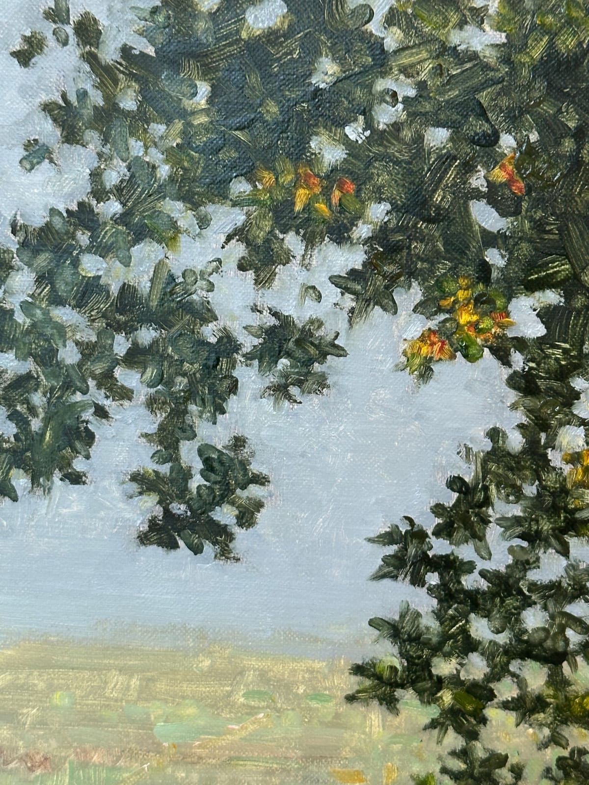 Thomas Sarrantonio, Field Painting October 3, 2023