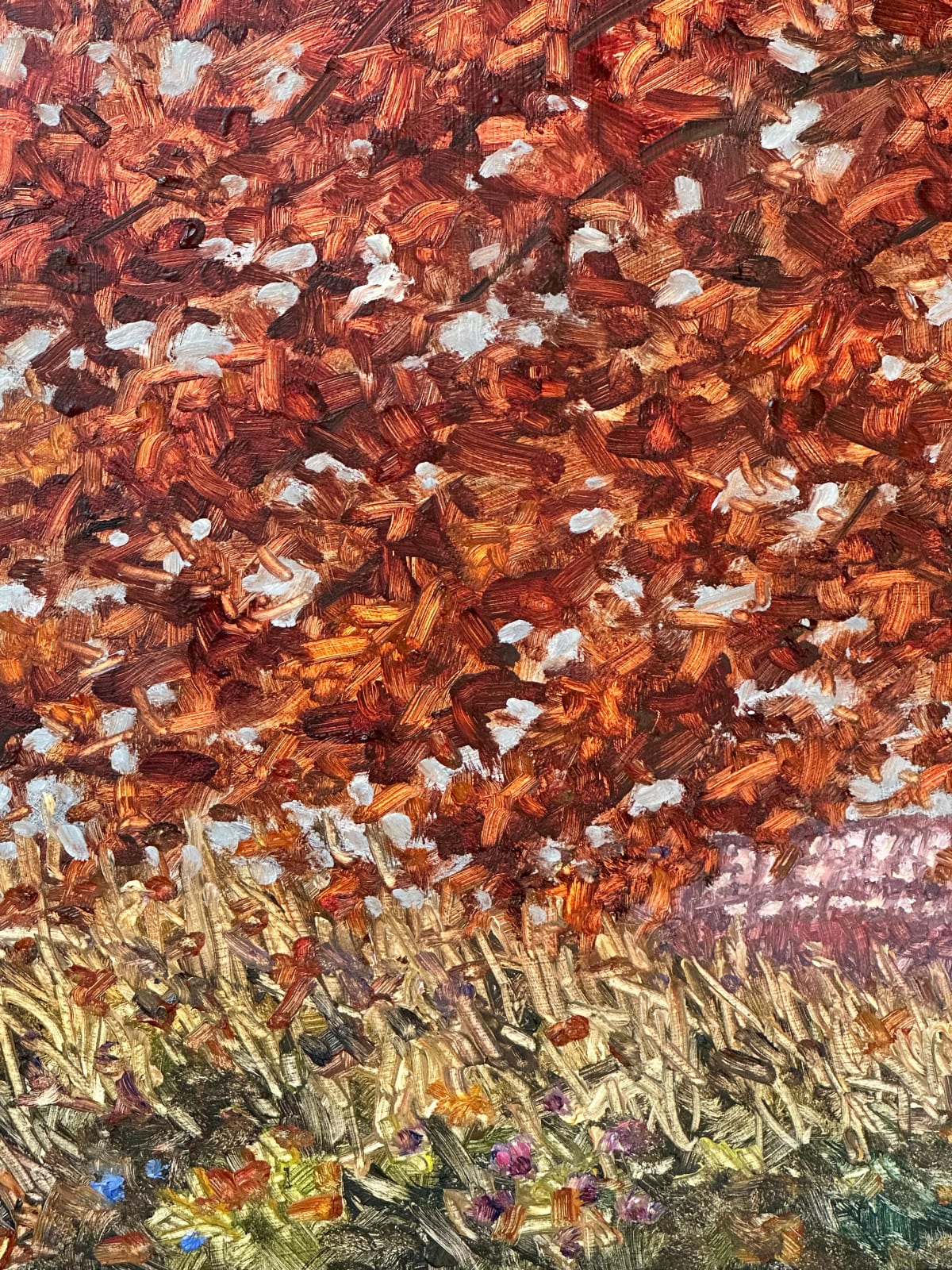 Thomas Sarrantonio, Field Painting October 28, 2022