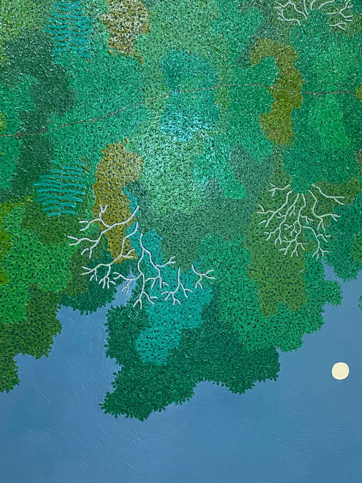 Gregory Hennen, Moon Illuminating Wyatt Pond July, 2022