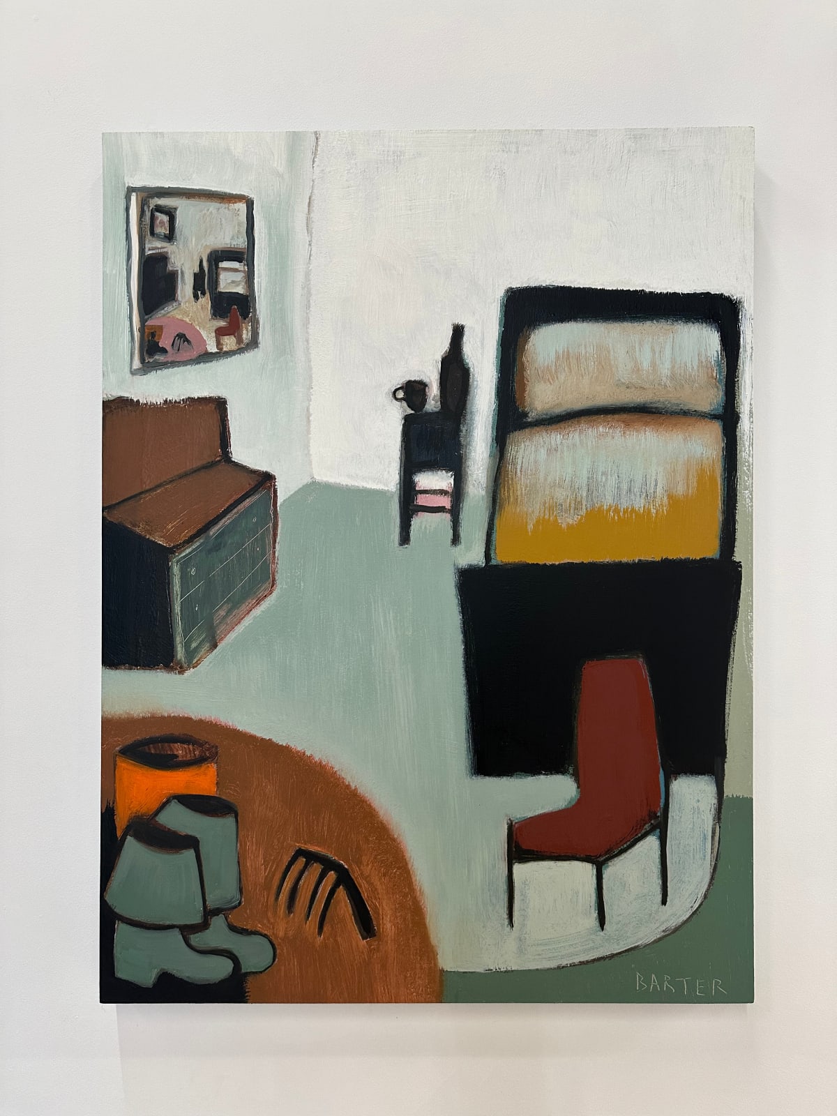 Matt Barter, Wormdigger's Bedroom, 2024