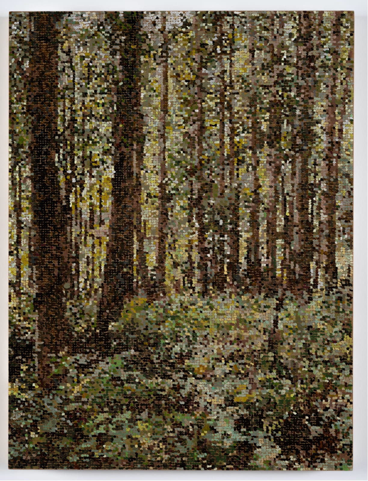Kirstin Lamb, Dappled Green Forest, 2022