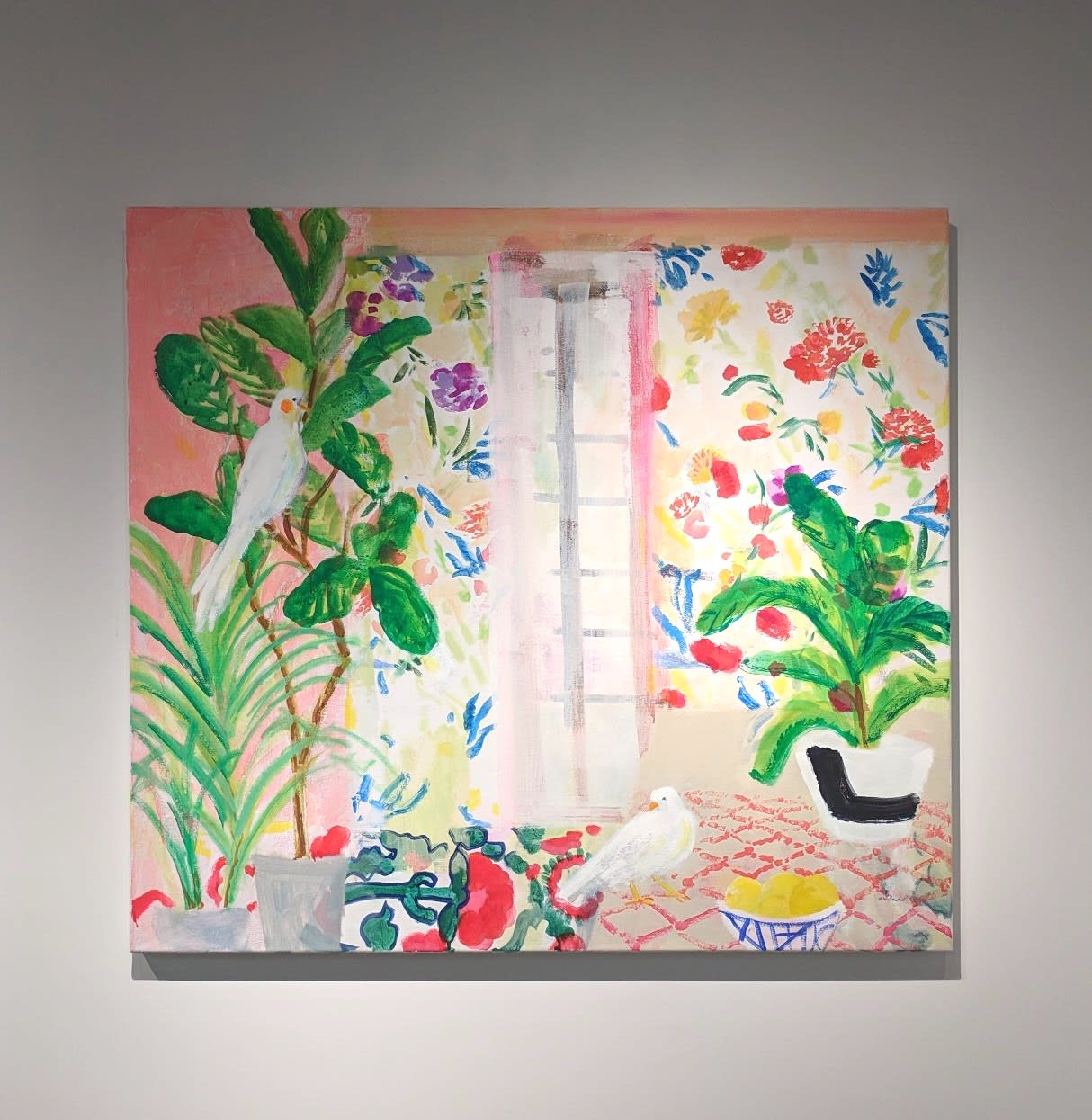 Melanie Parke, Figs and Feathers, 2018