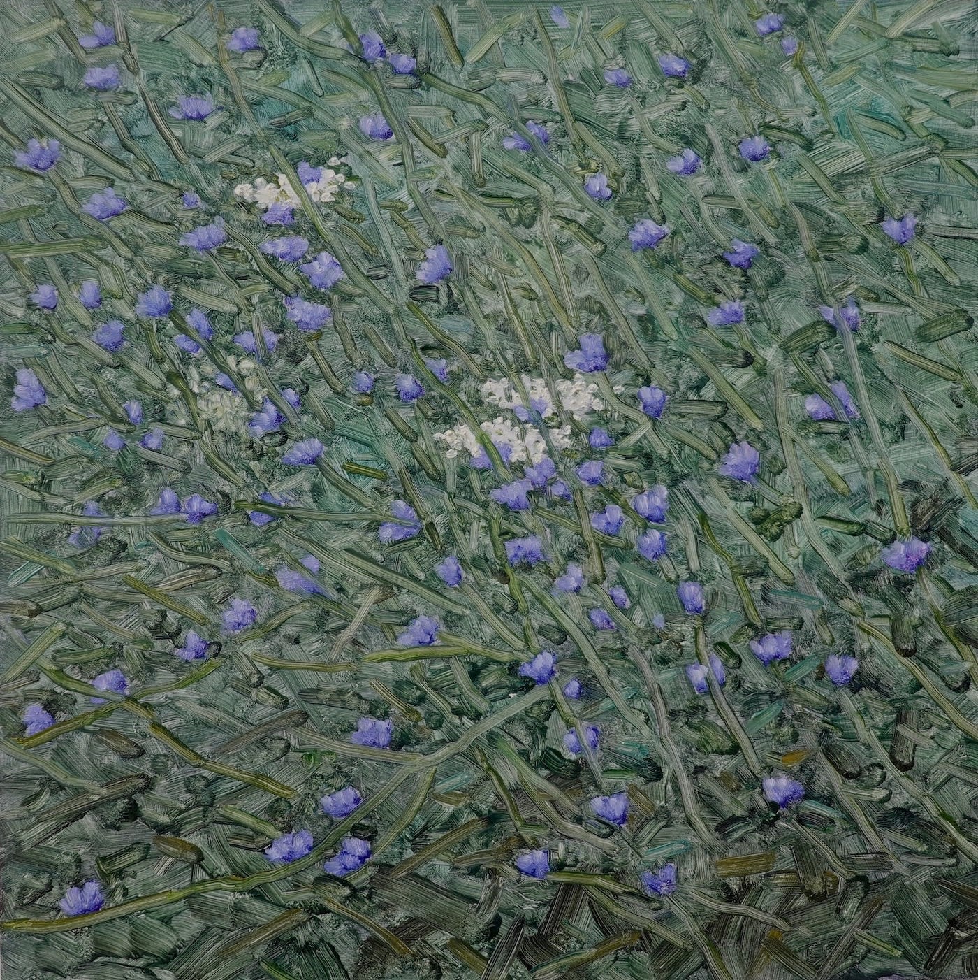 Thomas Sarrantonio, Field Painting August 10, 2023