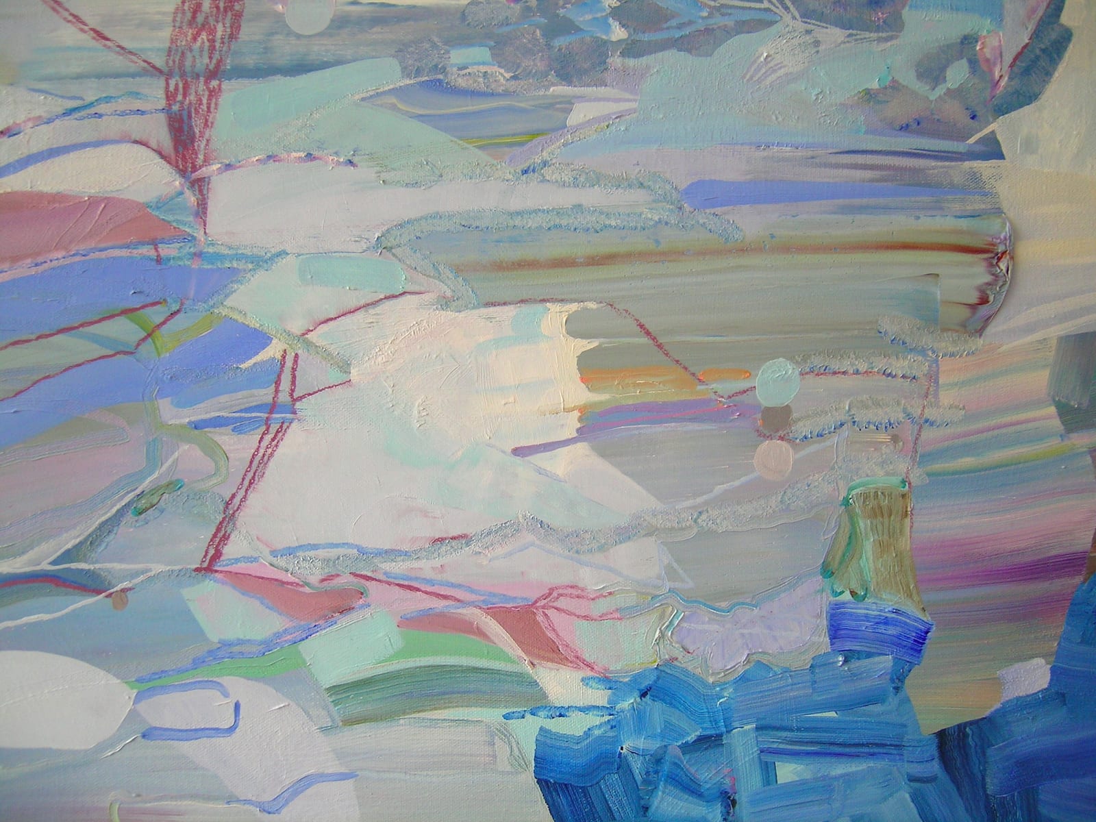 Josette Urso, Grass Blue Wild Flower, 2022