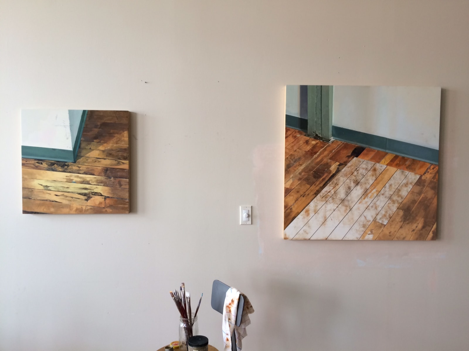 Brett Eberhardt, Hallway Corner, 2017