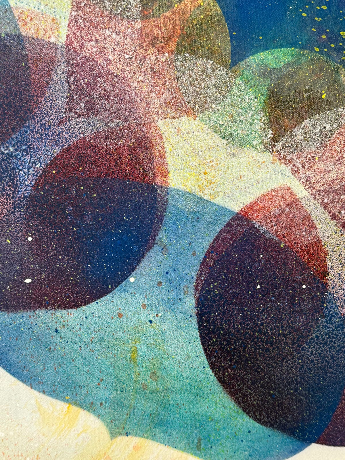 Mary Judge, Kaleidoscope Pop Blue Haze, 2025