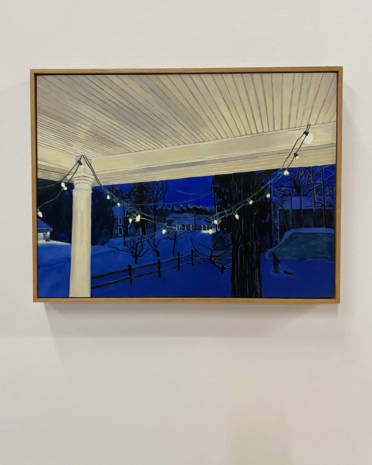 Amanda Acker, Winter Porch, 2022