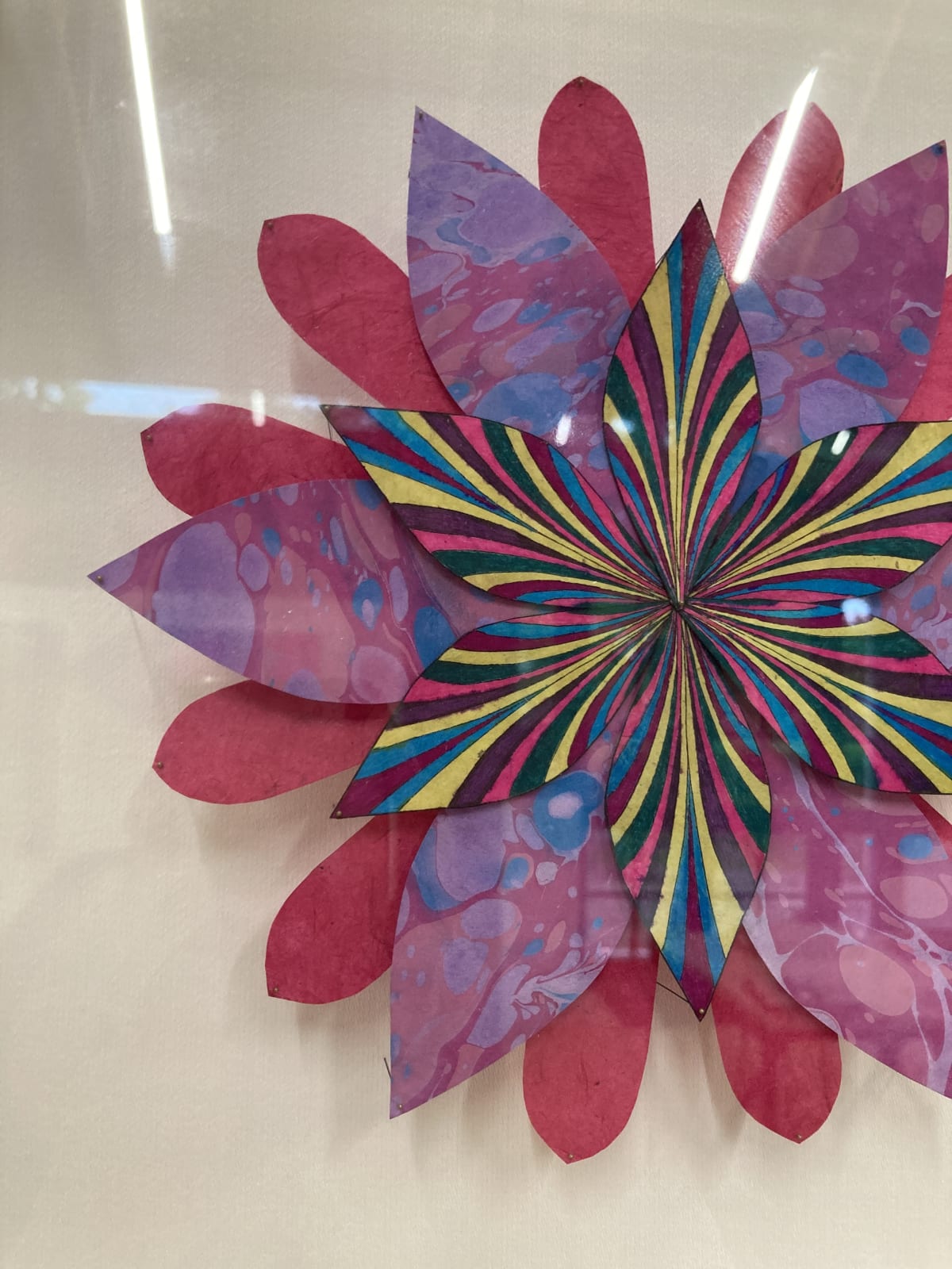 Jill Parisi, Triple Shooting Star Flower (Purple), 2021