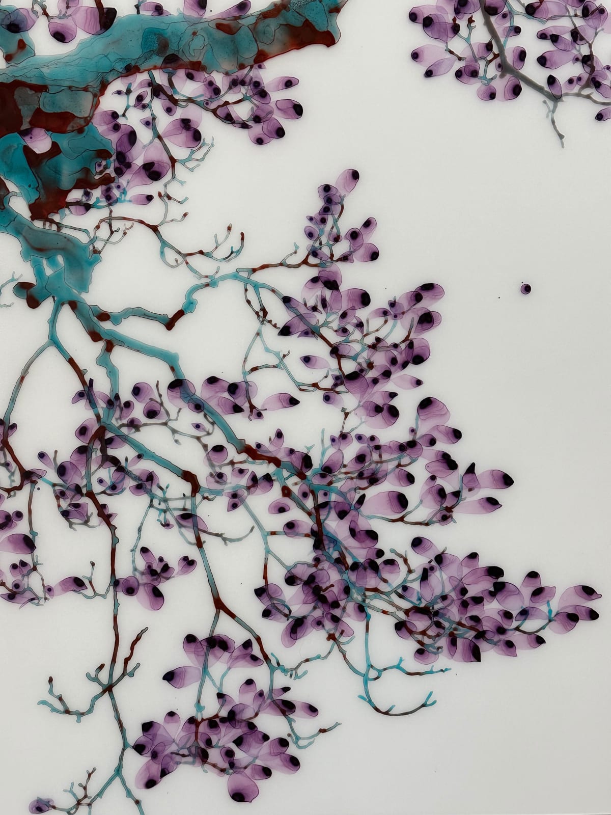 Jackie Battenfield, Aria (turquoise), 2023