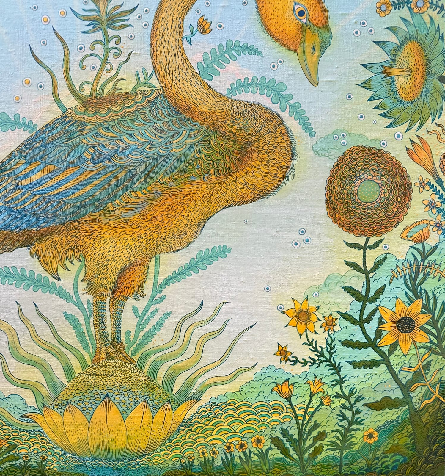Peter Hamlin, Golden Green Swan Event, 2020