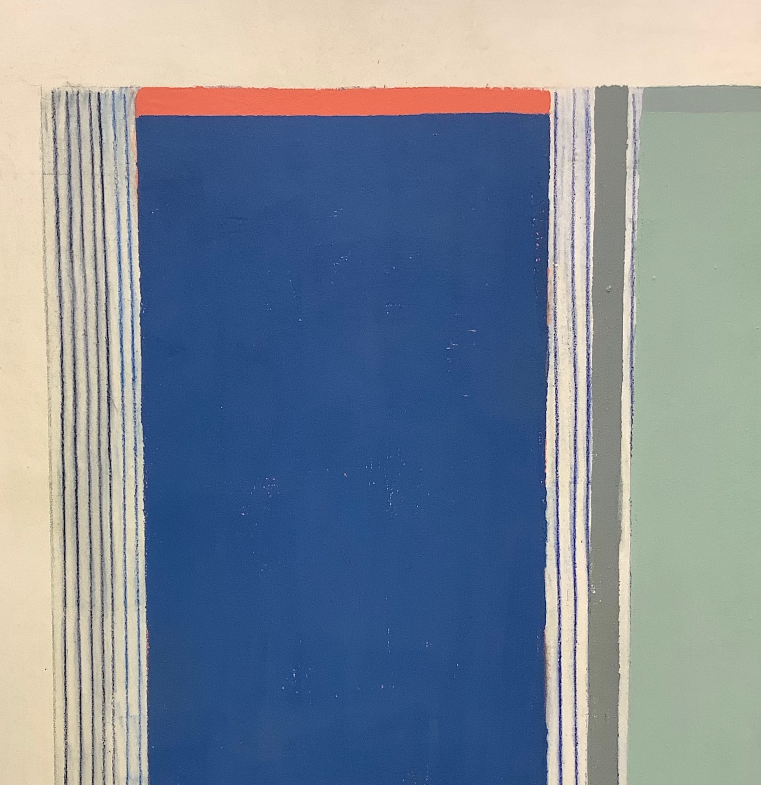 Elizabeth Gourlay (estate), Blue aqua, 2020
