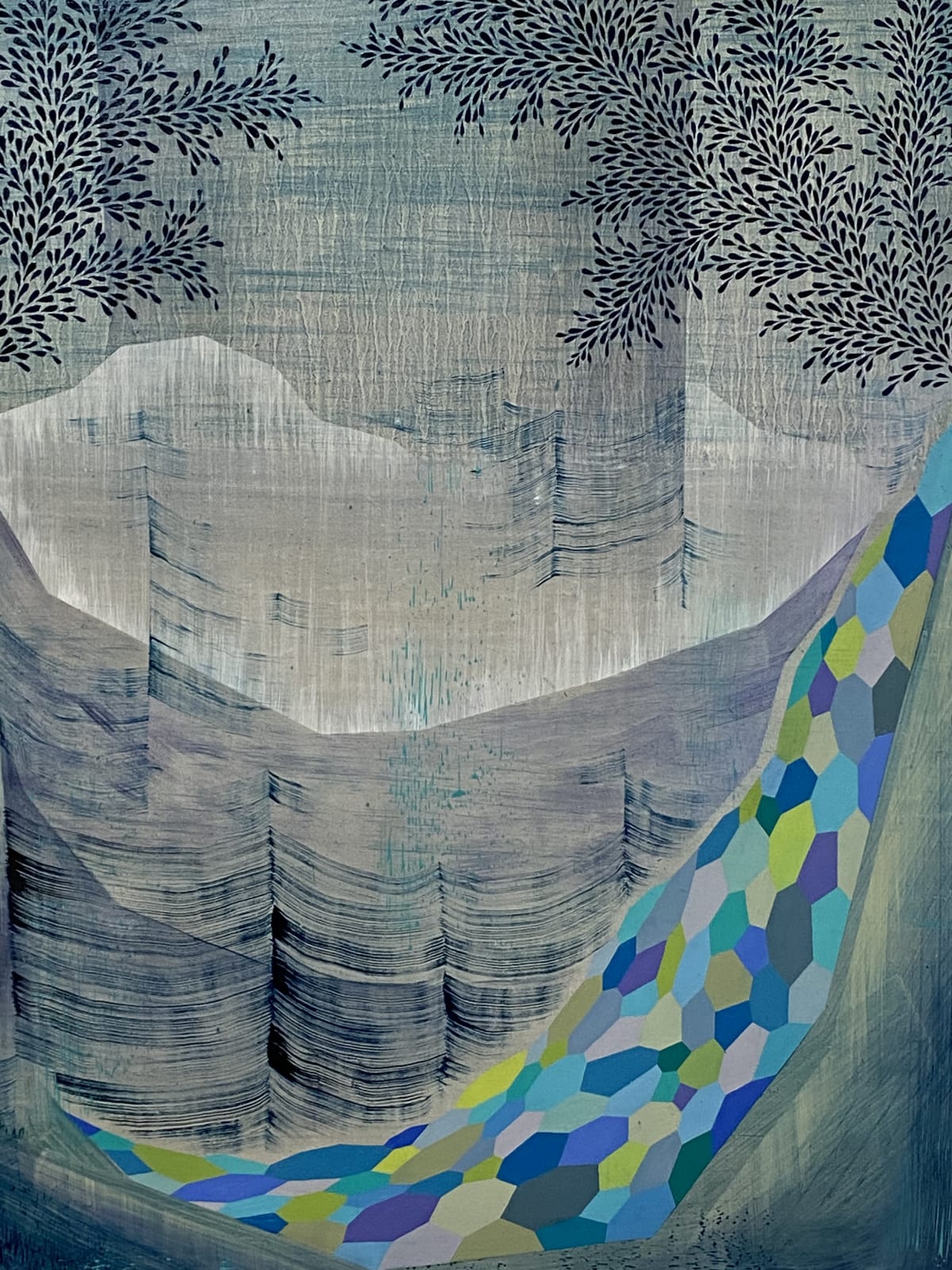 Gabe Brown, Crystal Canyons, 2021