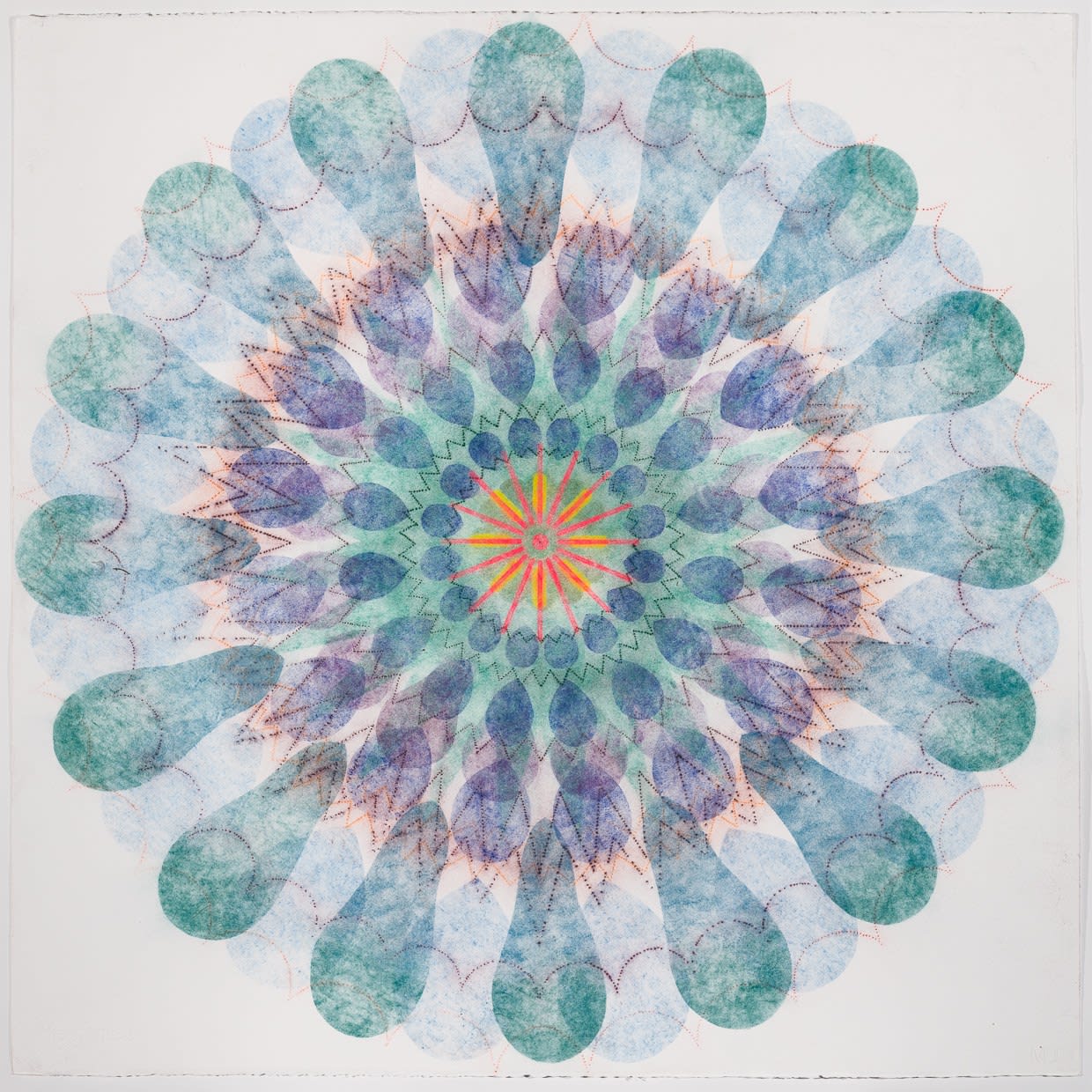 Mary Judge, Watermill Pinwheel W06, 2023