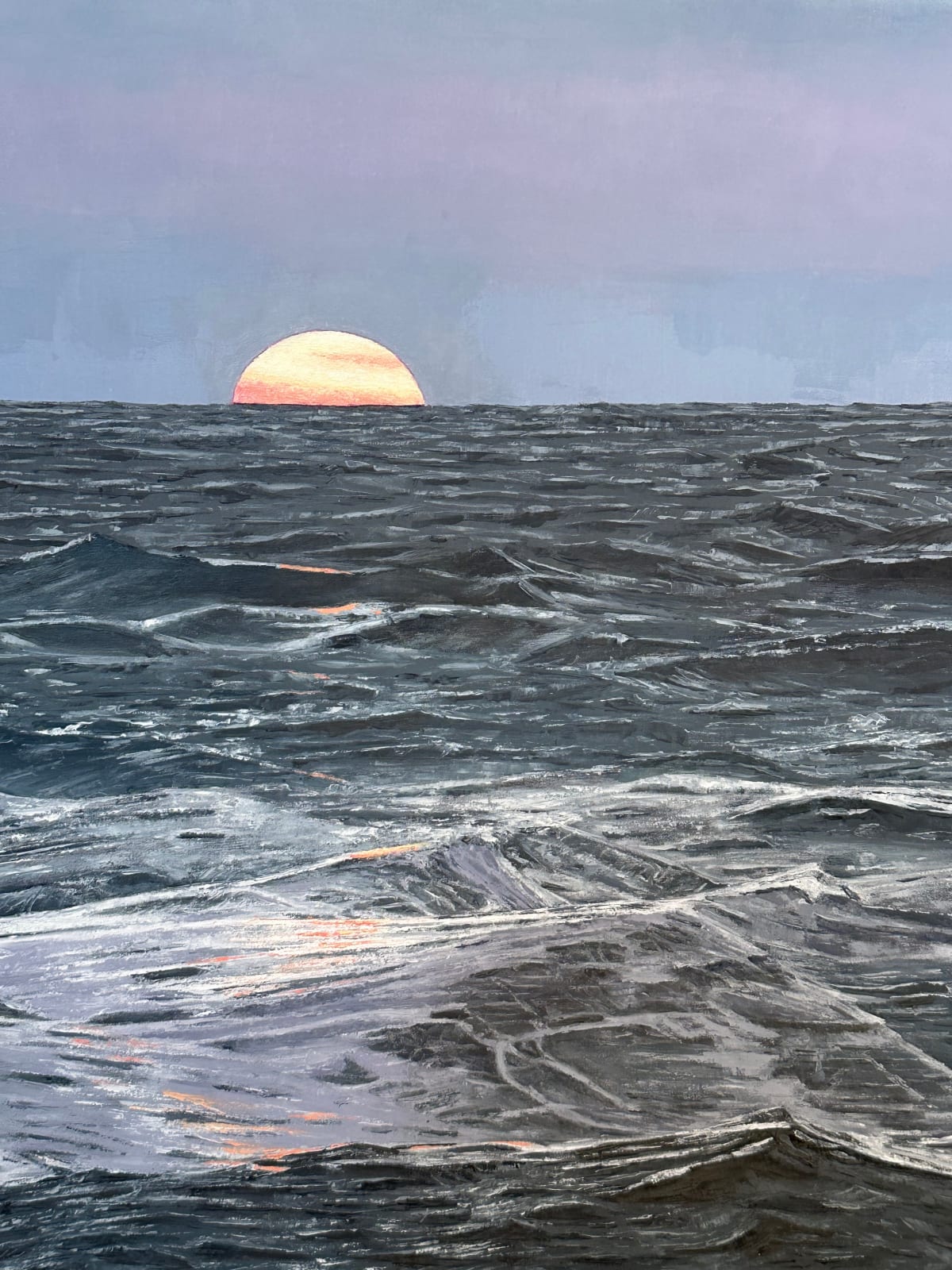 Thomas Sarrantonio, Seascape with Sunrise, 2024