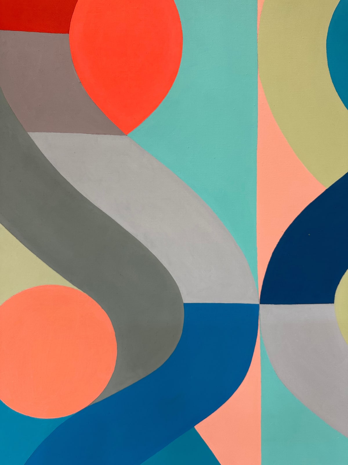 Julie Gross, Vertical Sine Horizon #7, 2013