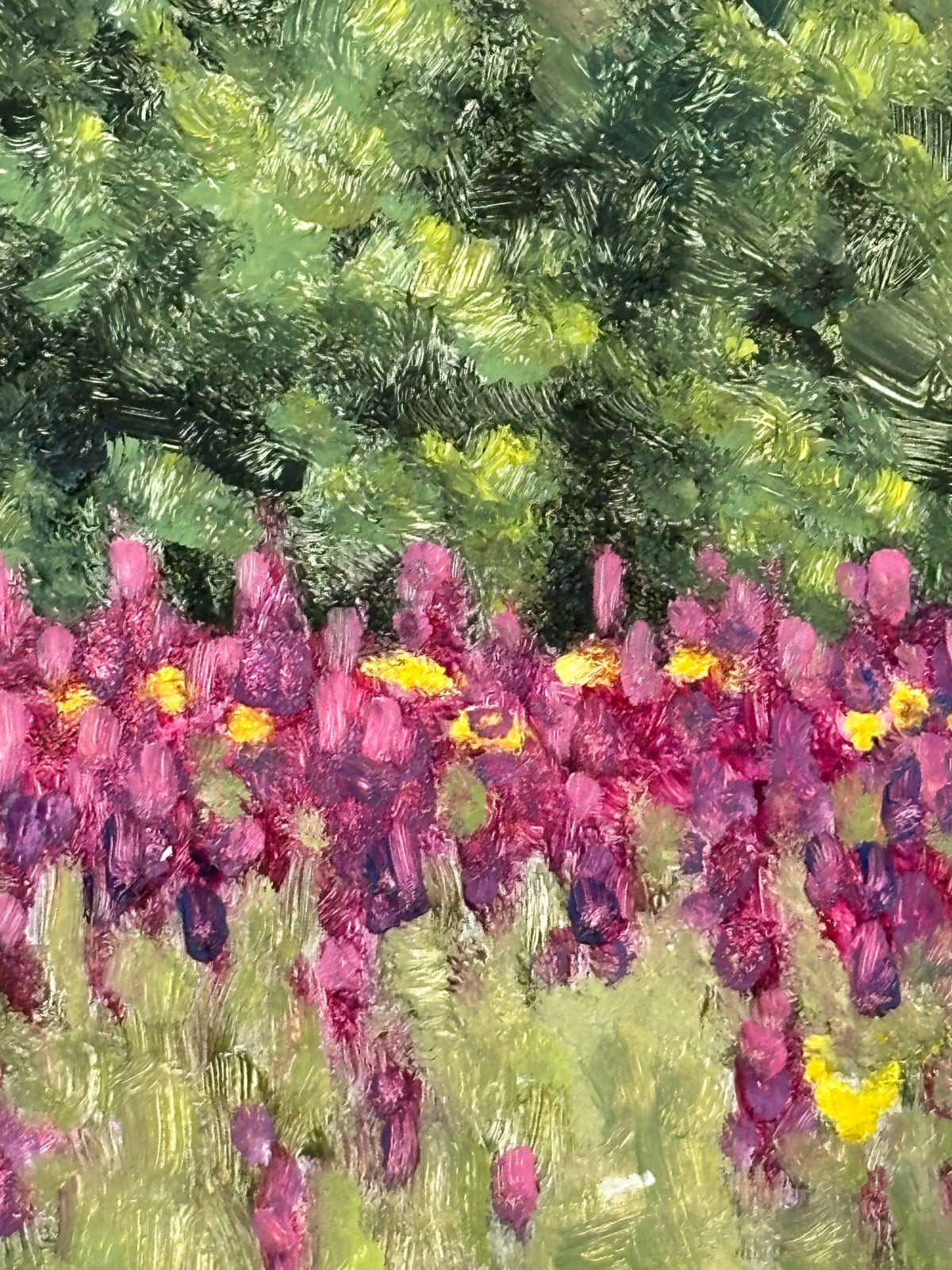 Thomas Sarrantonio, Field Painting August 21, 2023