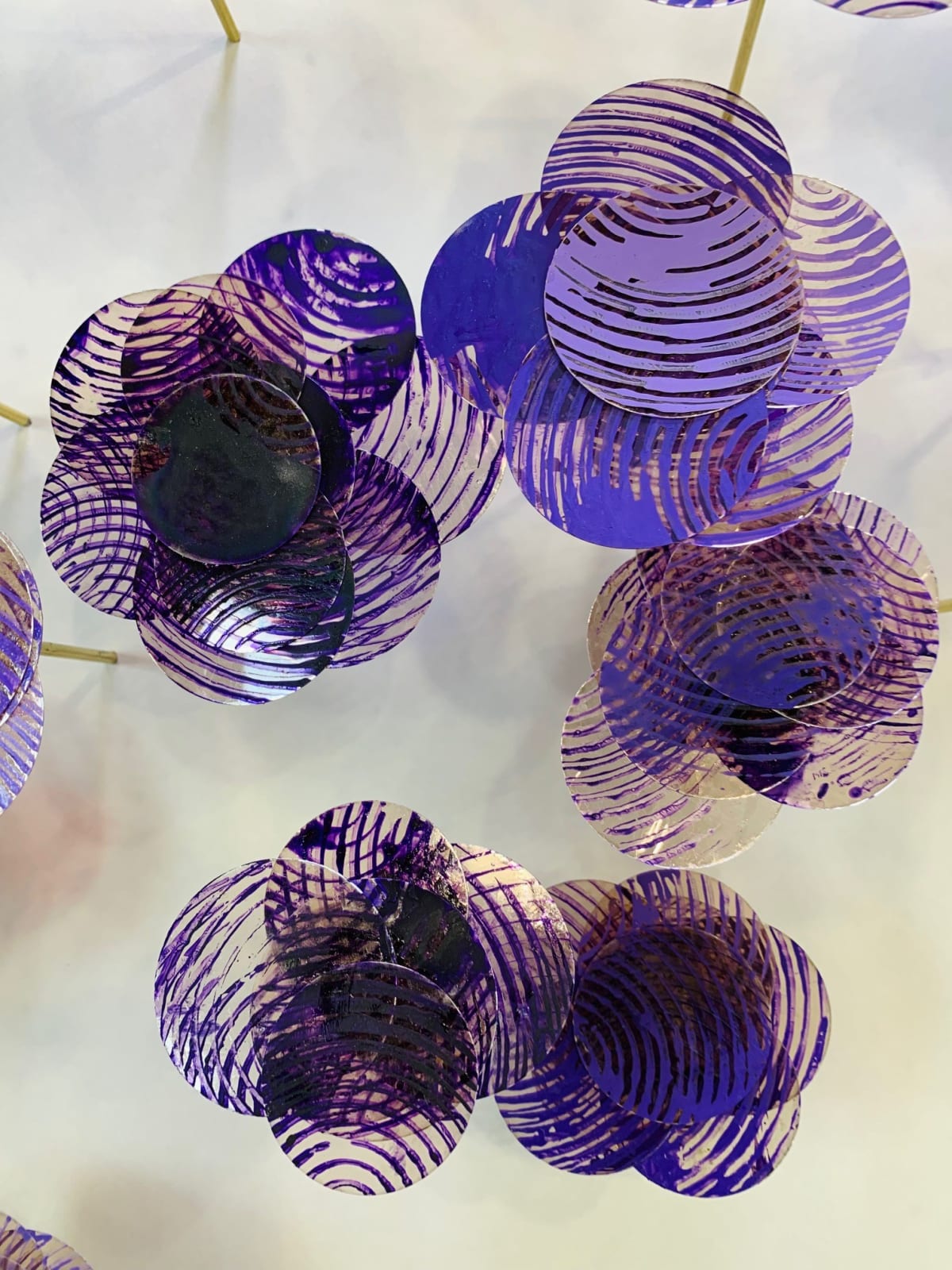 Julie Maren, Lavender Haze Silver Linings, 2024