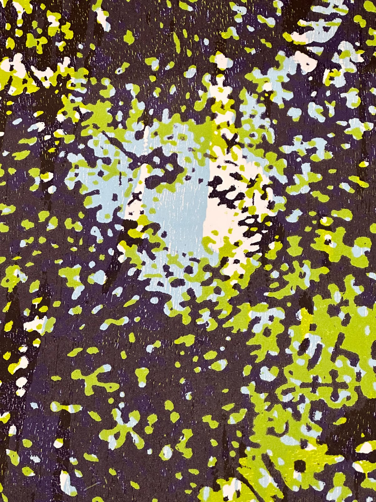 Eve Stockton, Woodland Skyscape variation 136, 2023