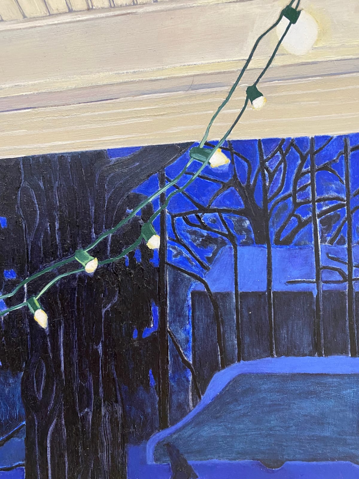 Amanda Acker, Winter Porch, 2022