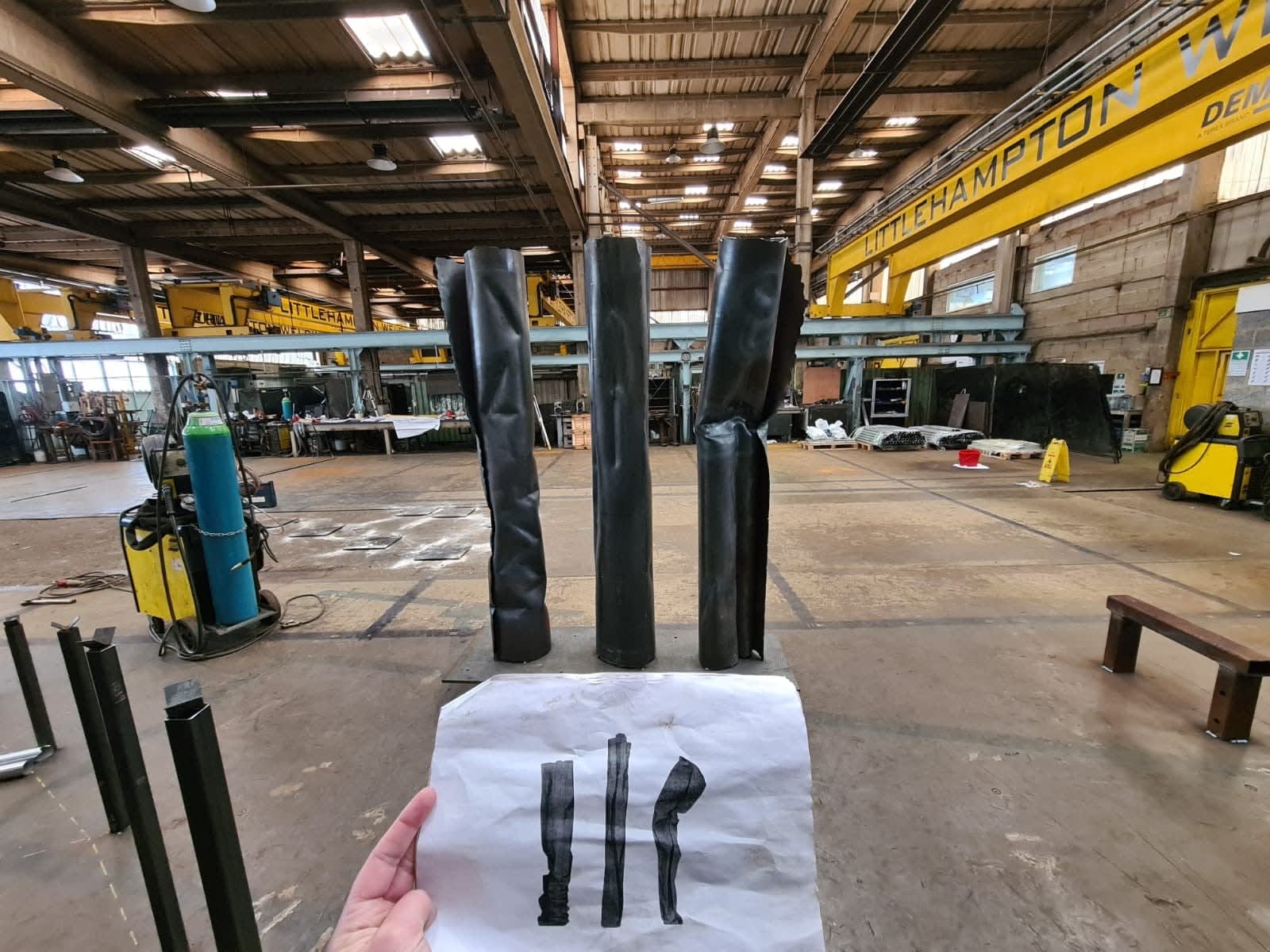 Kerry Lemon, Cotton Paper Sculpture