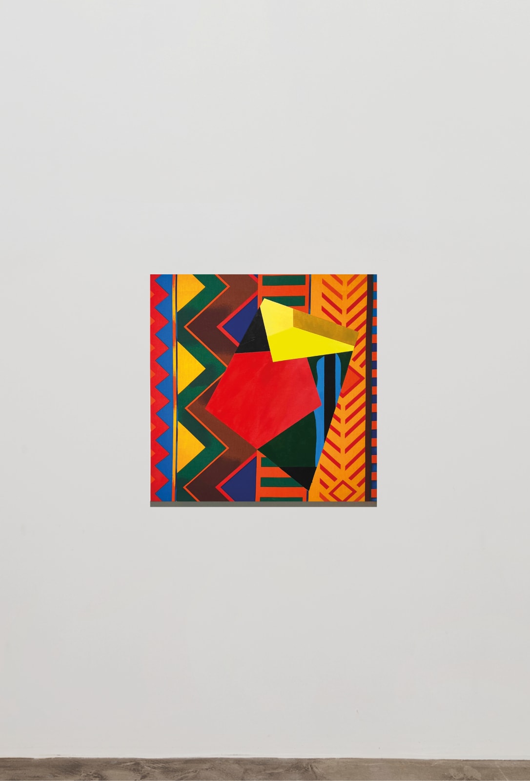 Guy de Rougemont, Angle jaune sur flamboyant, 1998