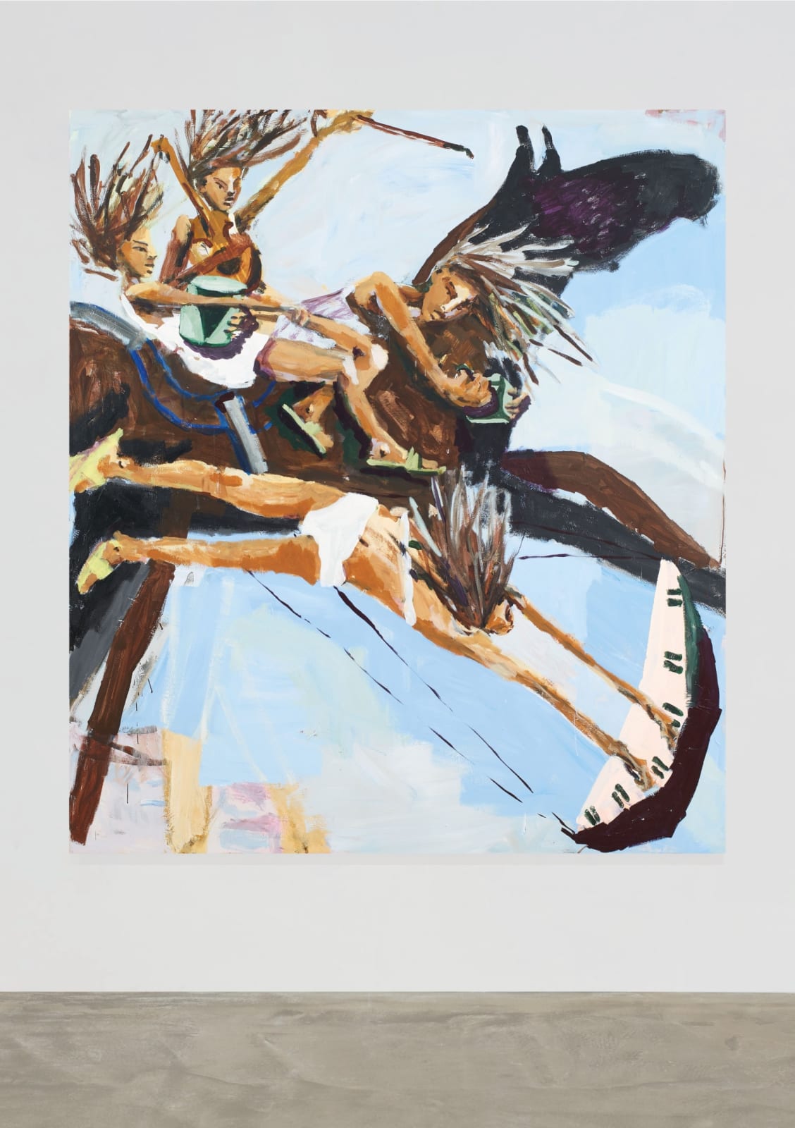 Mie Olise Kjærgaard, Flying piano, Riding drums, 2025