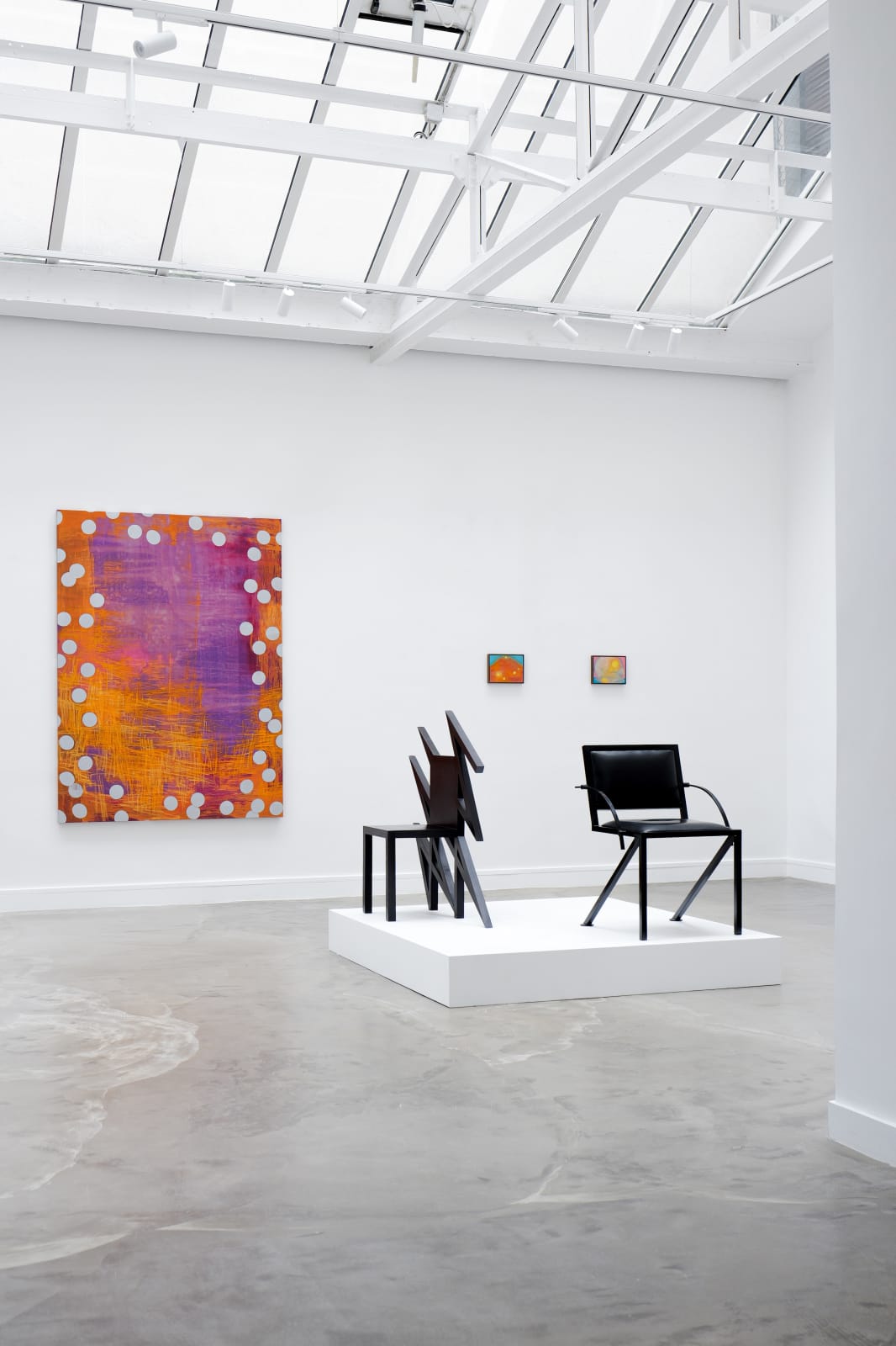 Paolo Pallucco, 100 sedie in una notte, Sedia 6- Sedia da temporale fulminata alle spalle, 1990