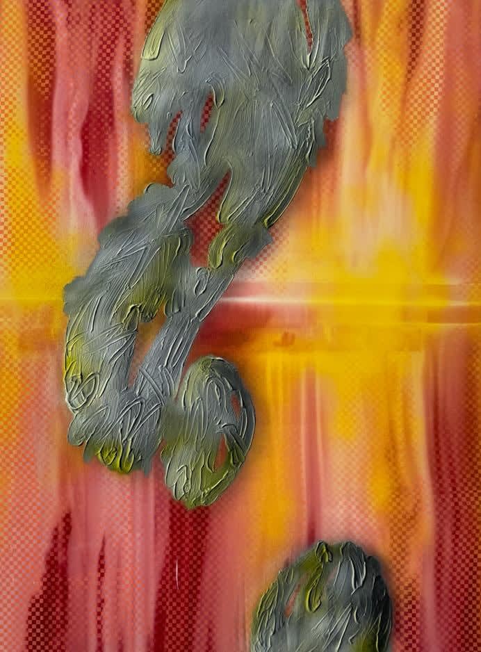 Pauline d'Andigné, Blot shadow 2, 2022