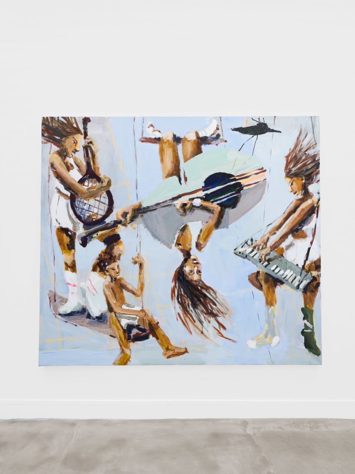 Mie Olise Kjærgaard, Family band in rehearsal, 2025