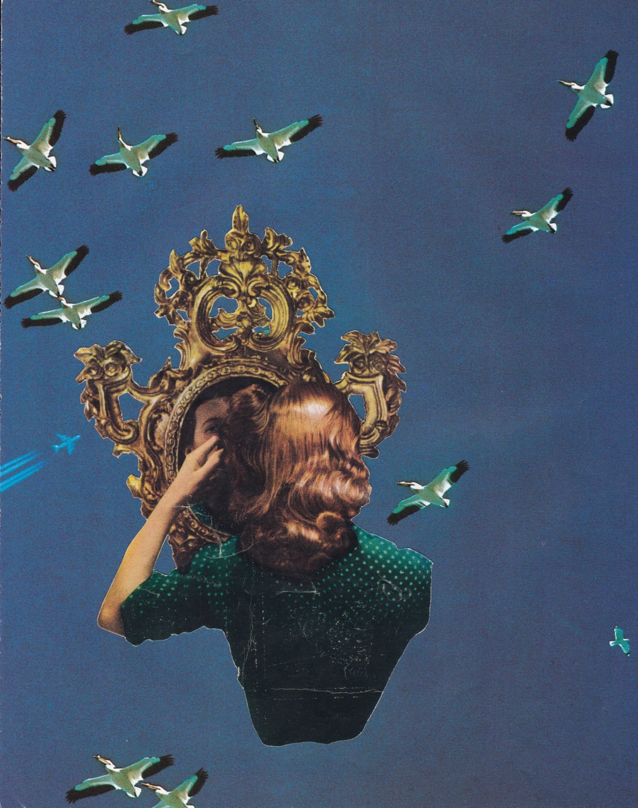 Audrey Guttman, Elsa au miroir, 2020