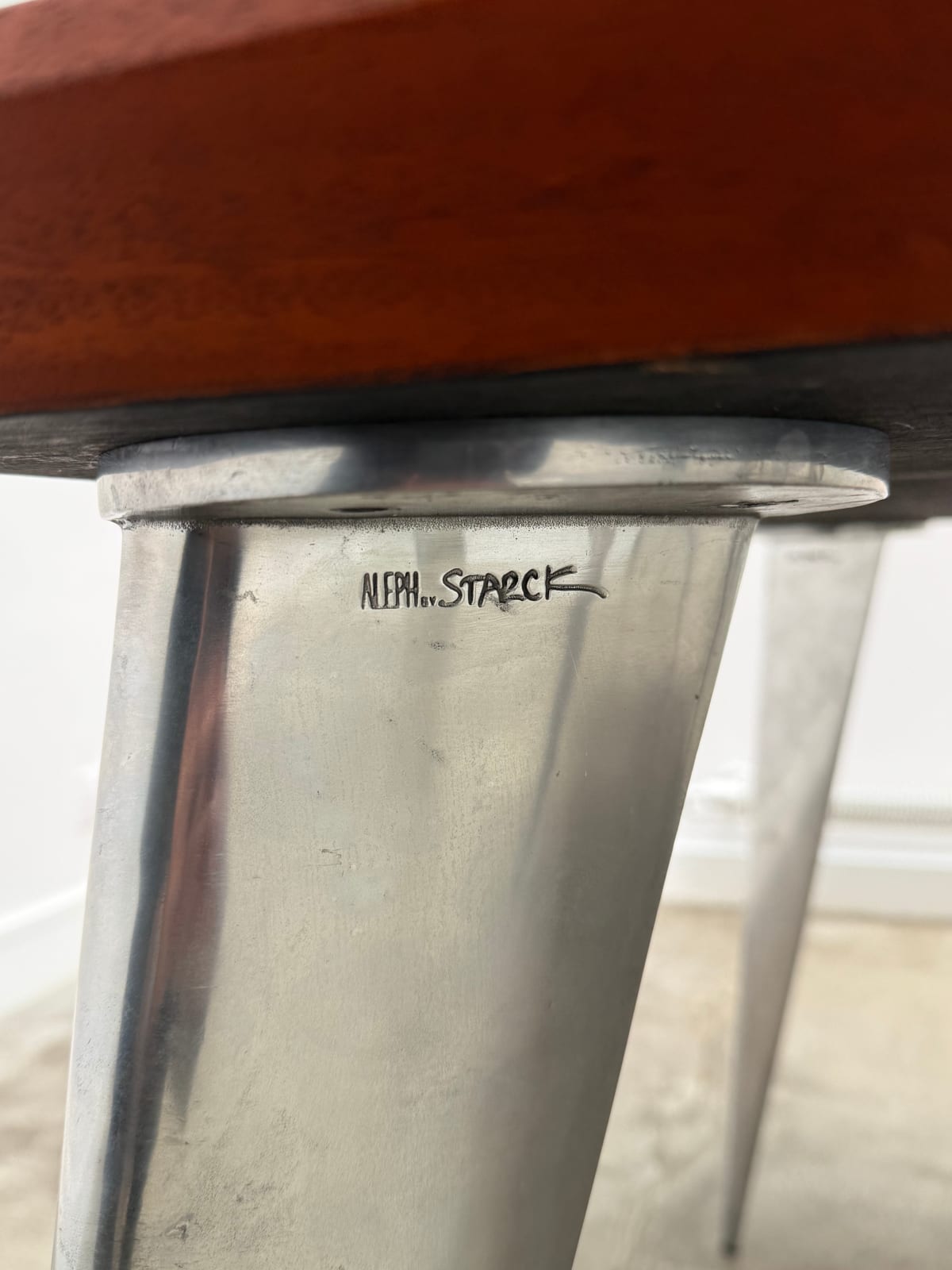 Philippe Starck, Très probablement unique table modèle Lang, Ca. 1988
